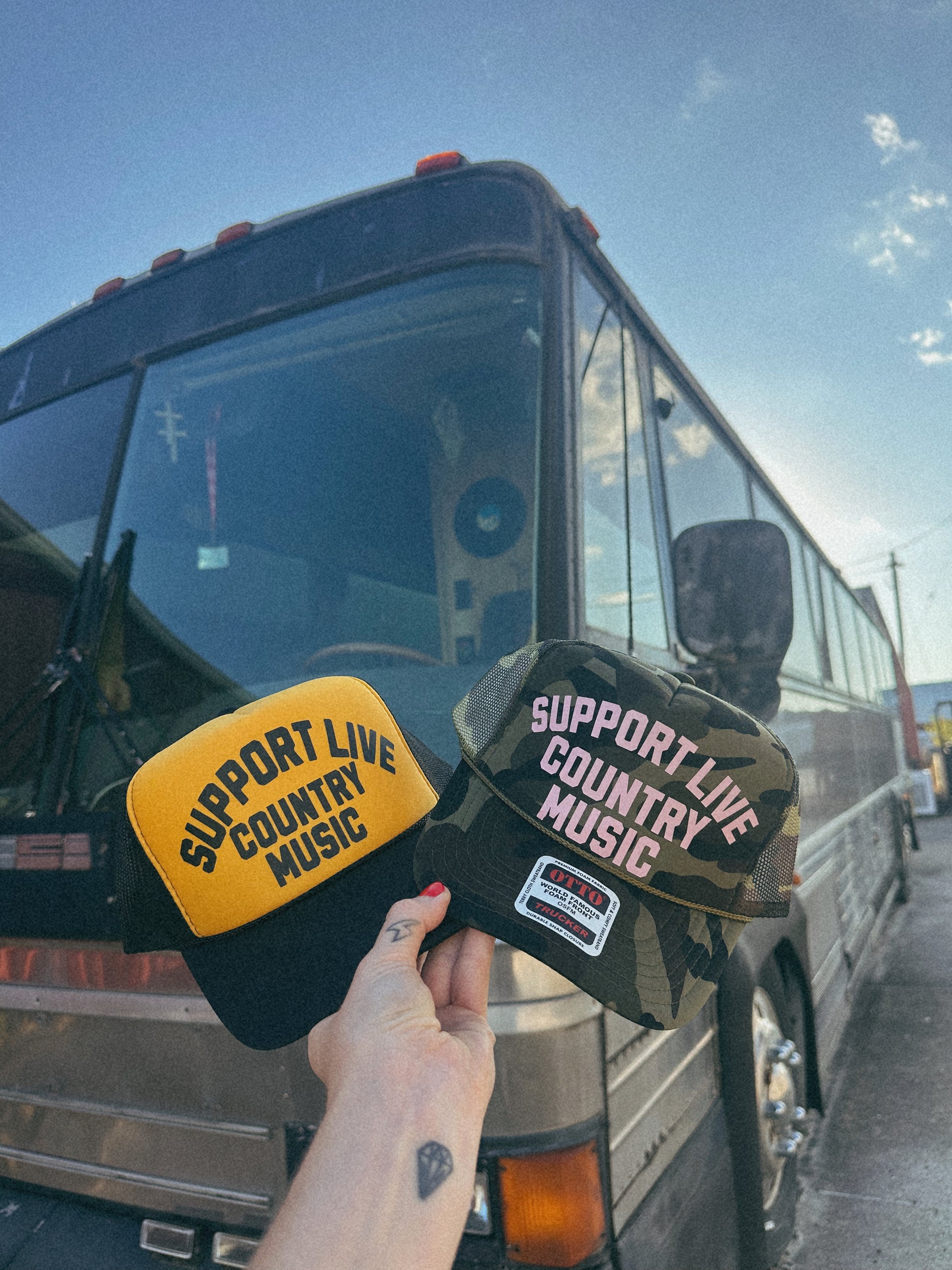 Support Live Country Music Trucker