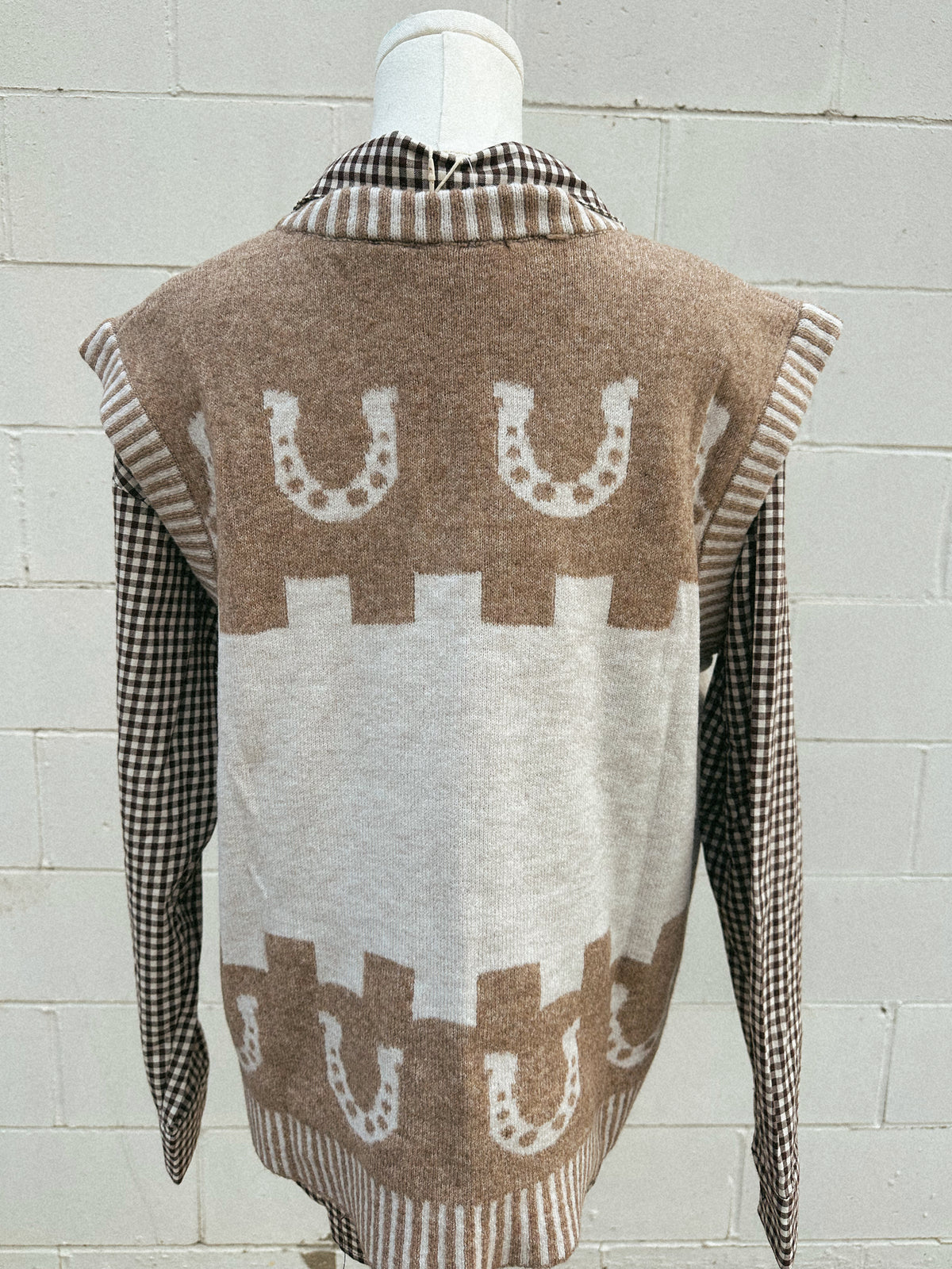 Western Sweater Vest