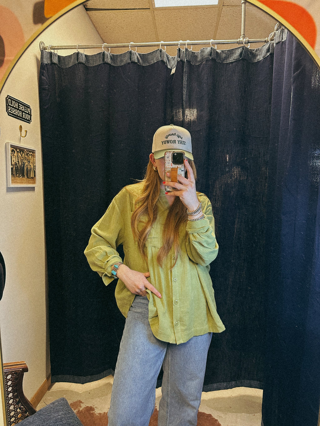 Olivia Button Down