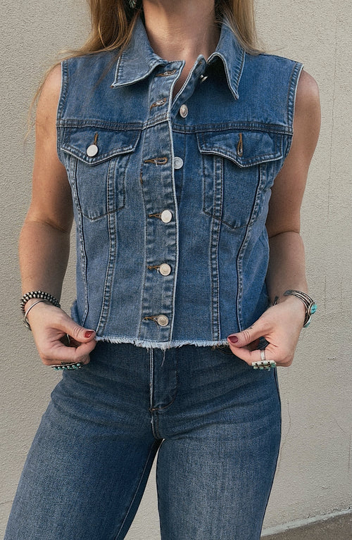 Backroads Denim Vest