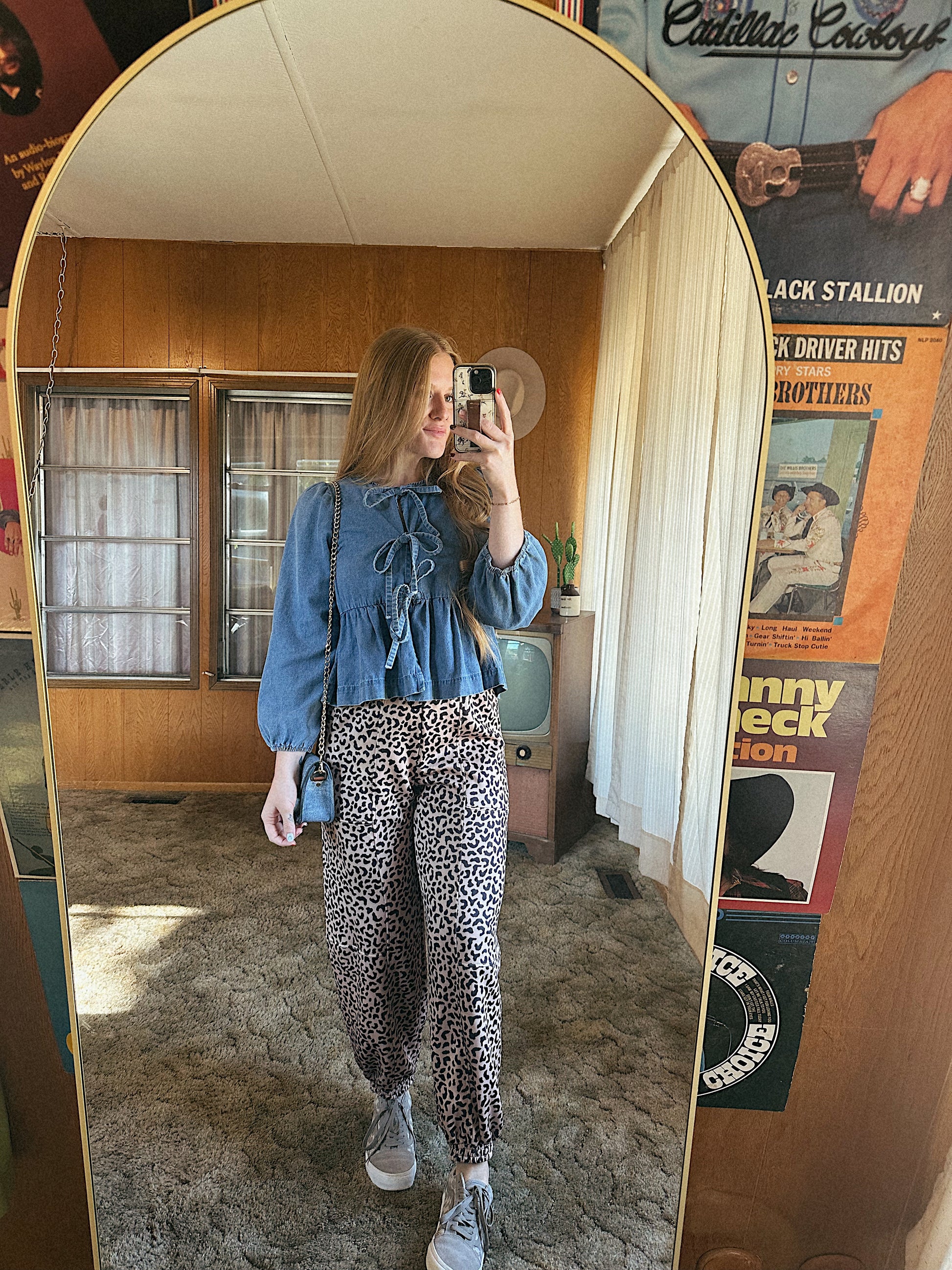 Cheetah Print Joggers