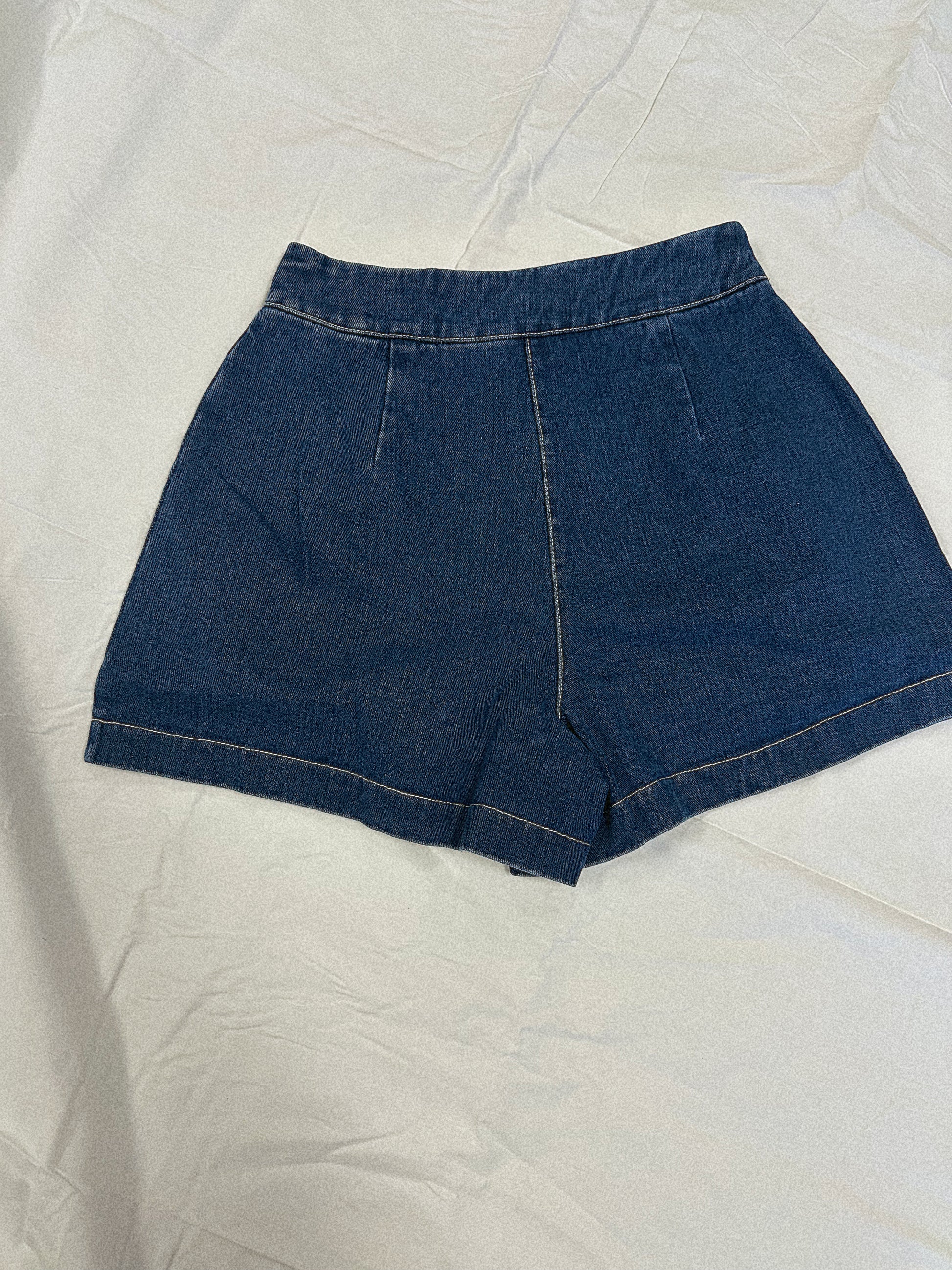 Retro Denim Shorts