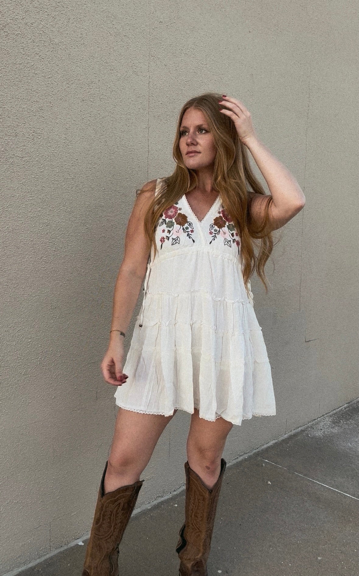 Deeper Well Linen Dress