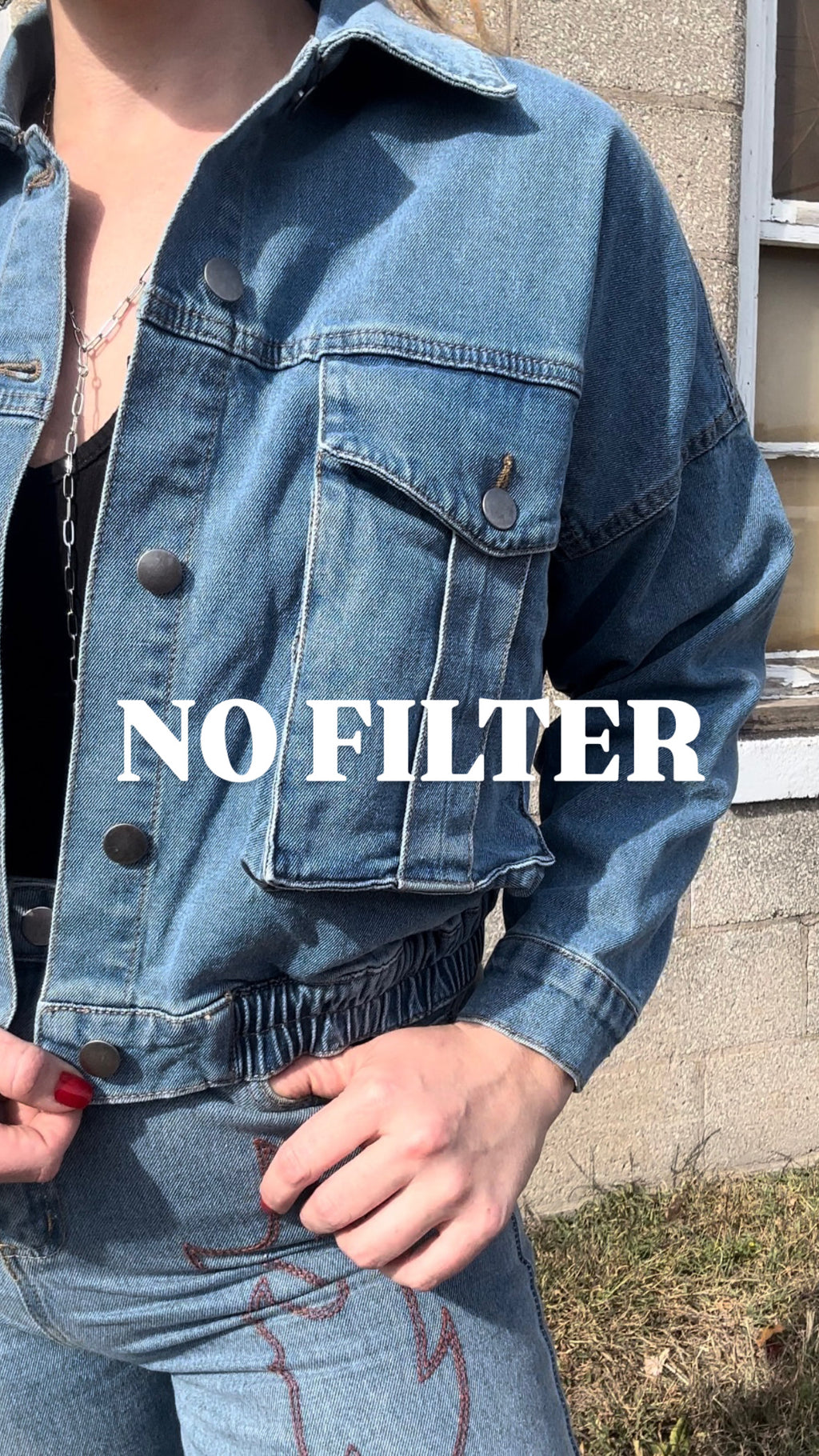 Cadillac jean jacket