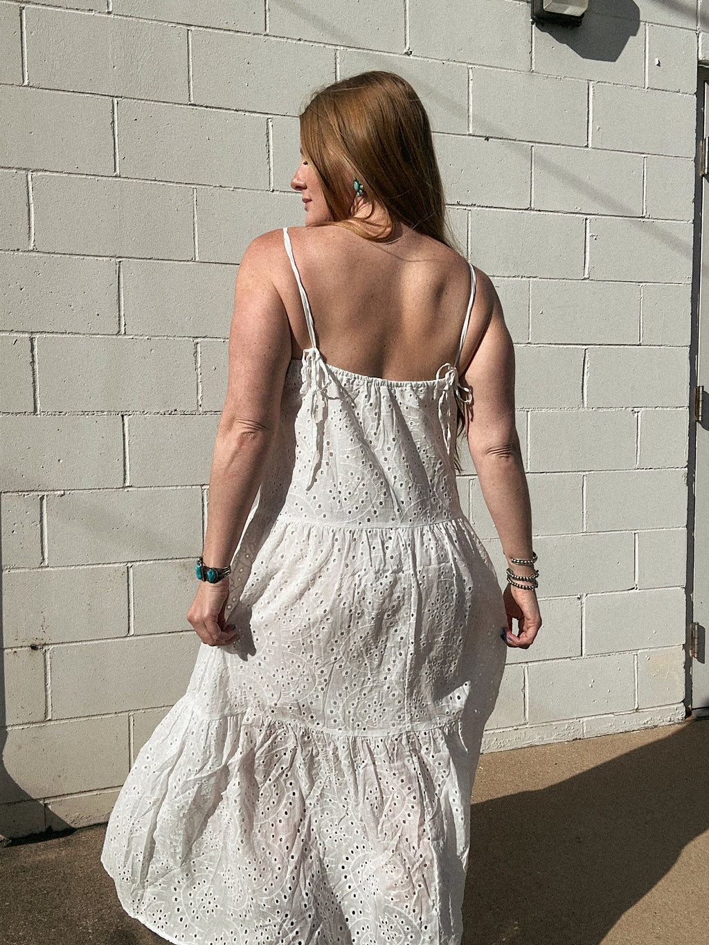 Middle of Nowhere Maxi Dress (WHITE)