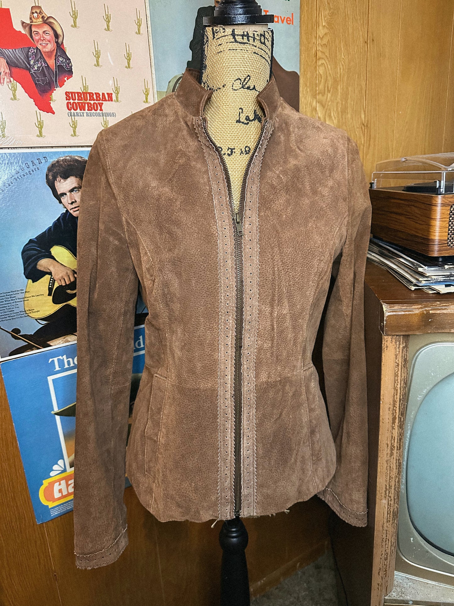 Genuine Suede Leather jacket