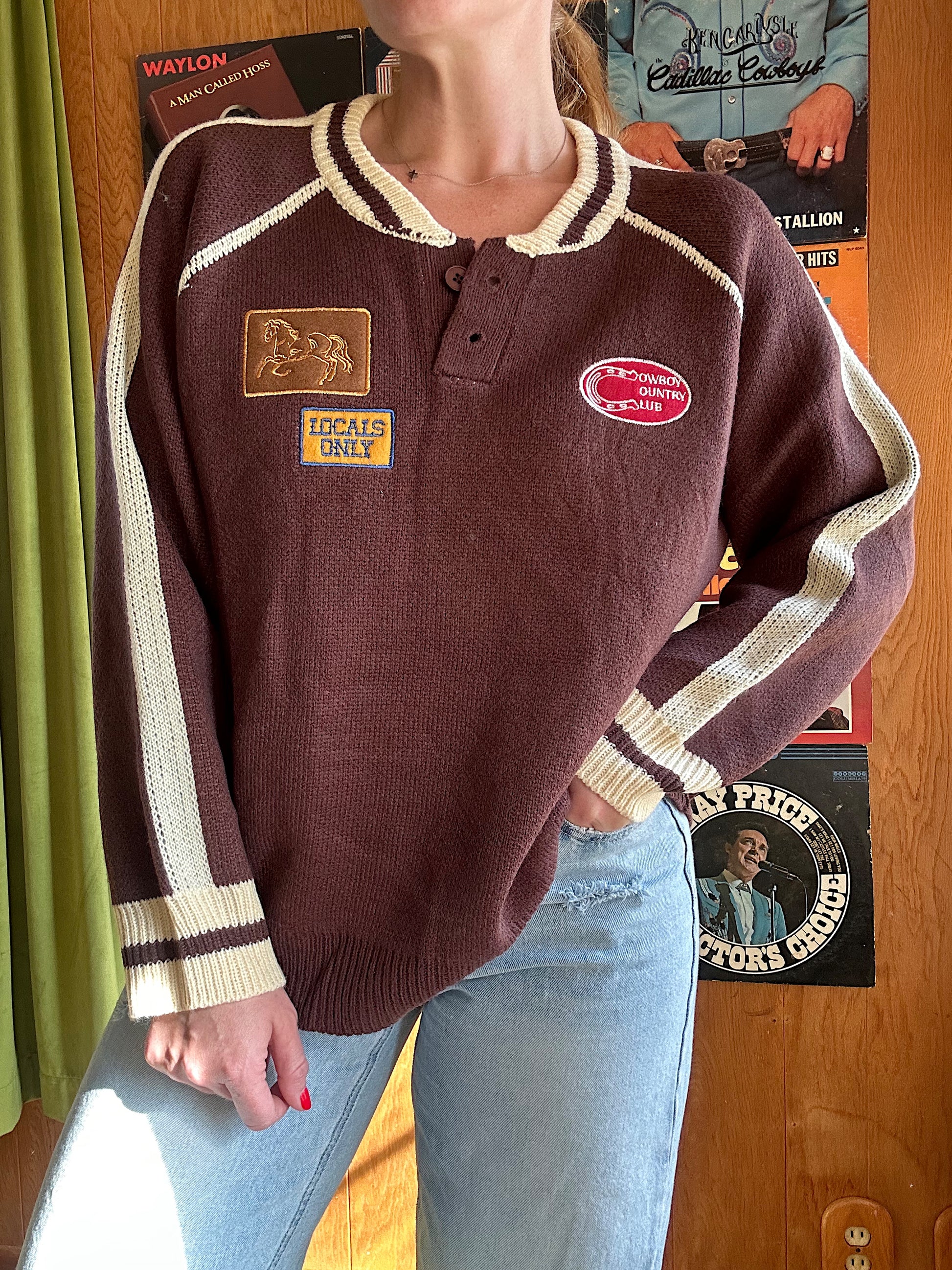 Country Club Retro Sweater