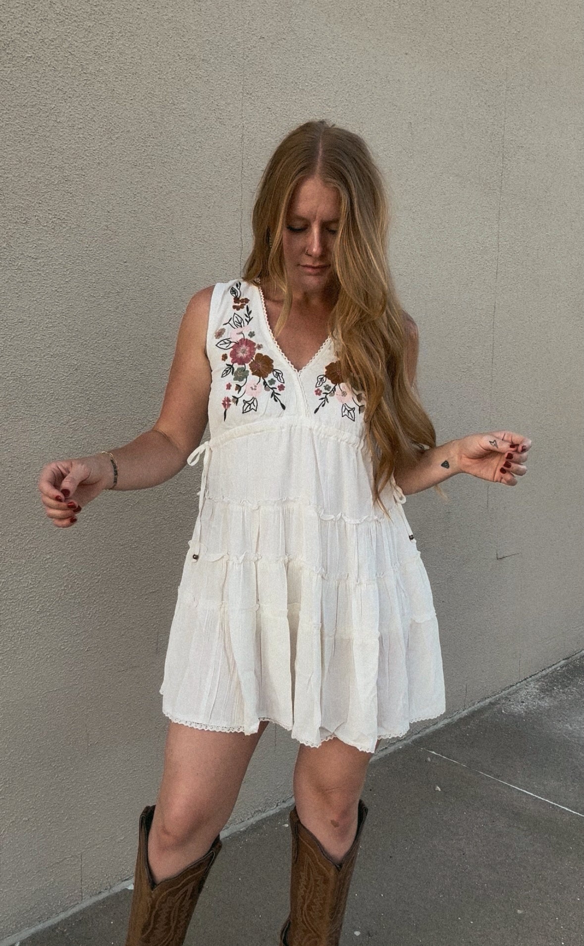 Deeper Well Linen Dress