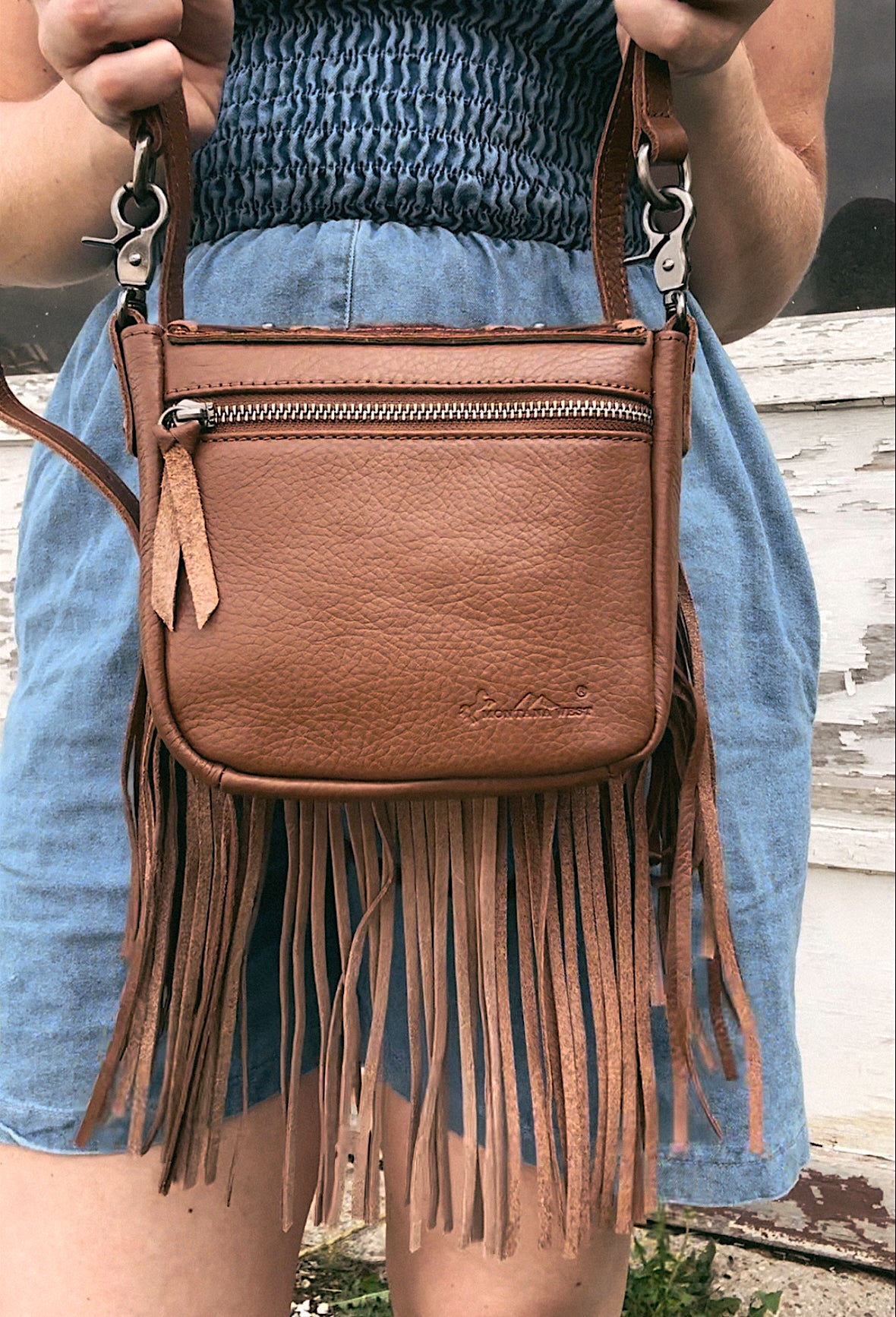 Montana West Cowhide Crossbody - 3 COLOR OPTIONS