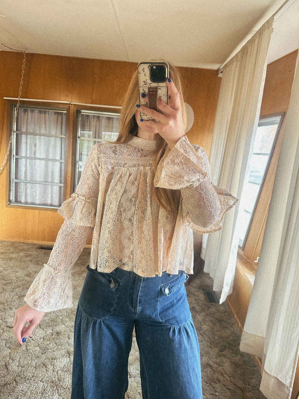 Riley Lace Blouse