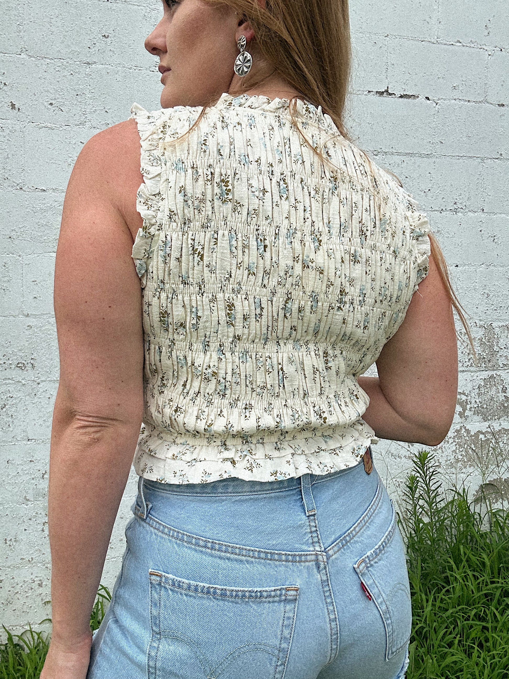 Charley Floral Tank
