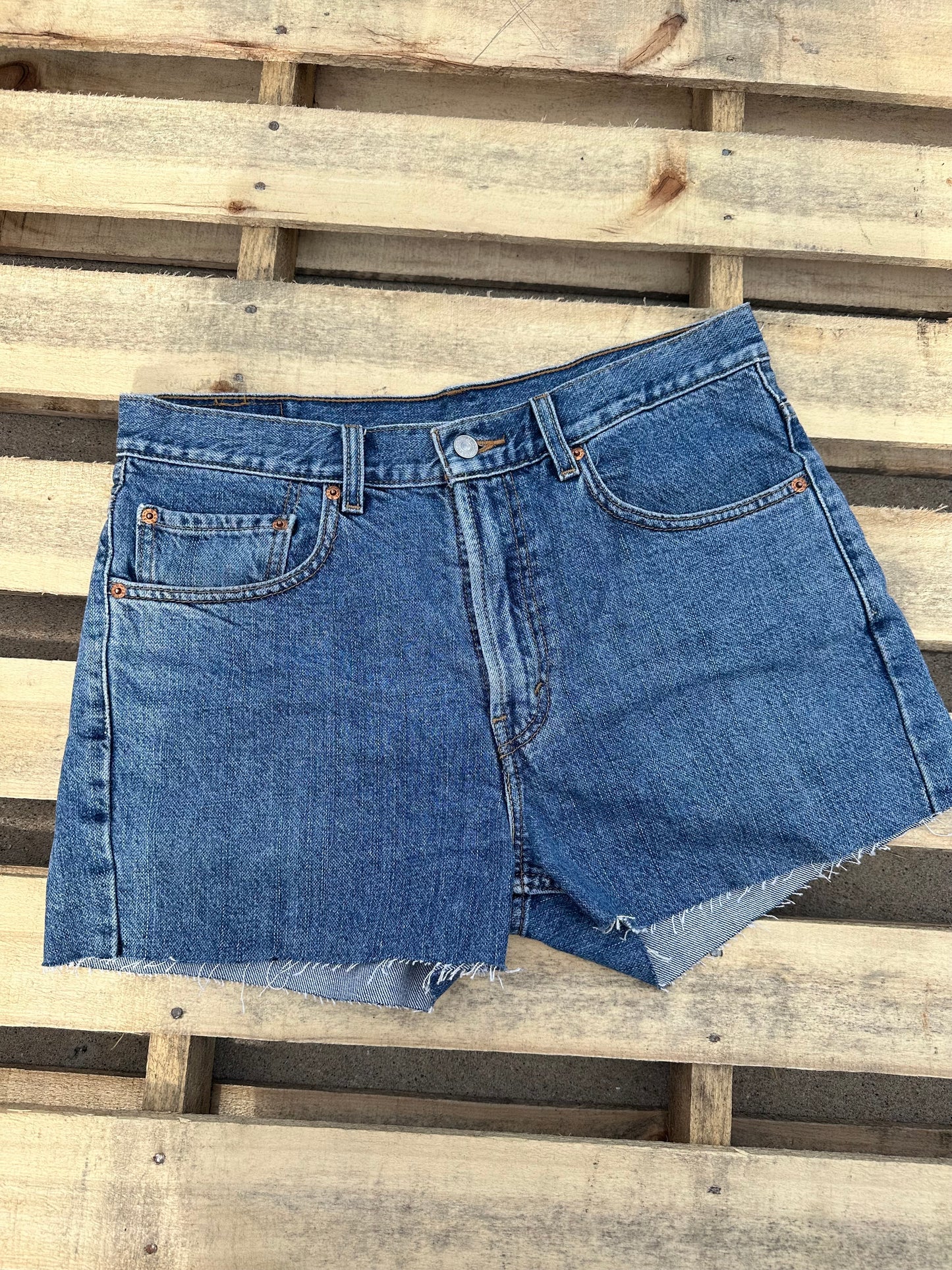 Levi cut-off shorts