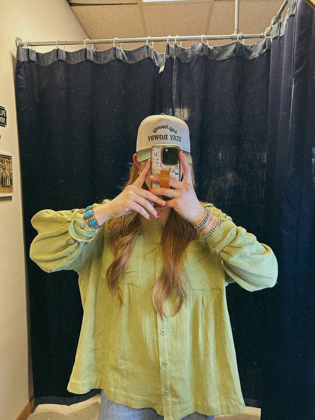 Olivia Button Down