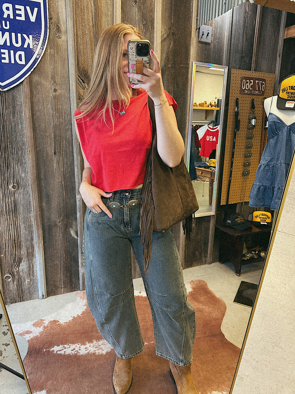 Boyfriend Tank (RED)