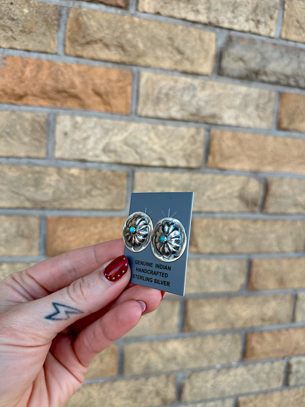 Joan Begay Turquoise Conchos