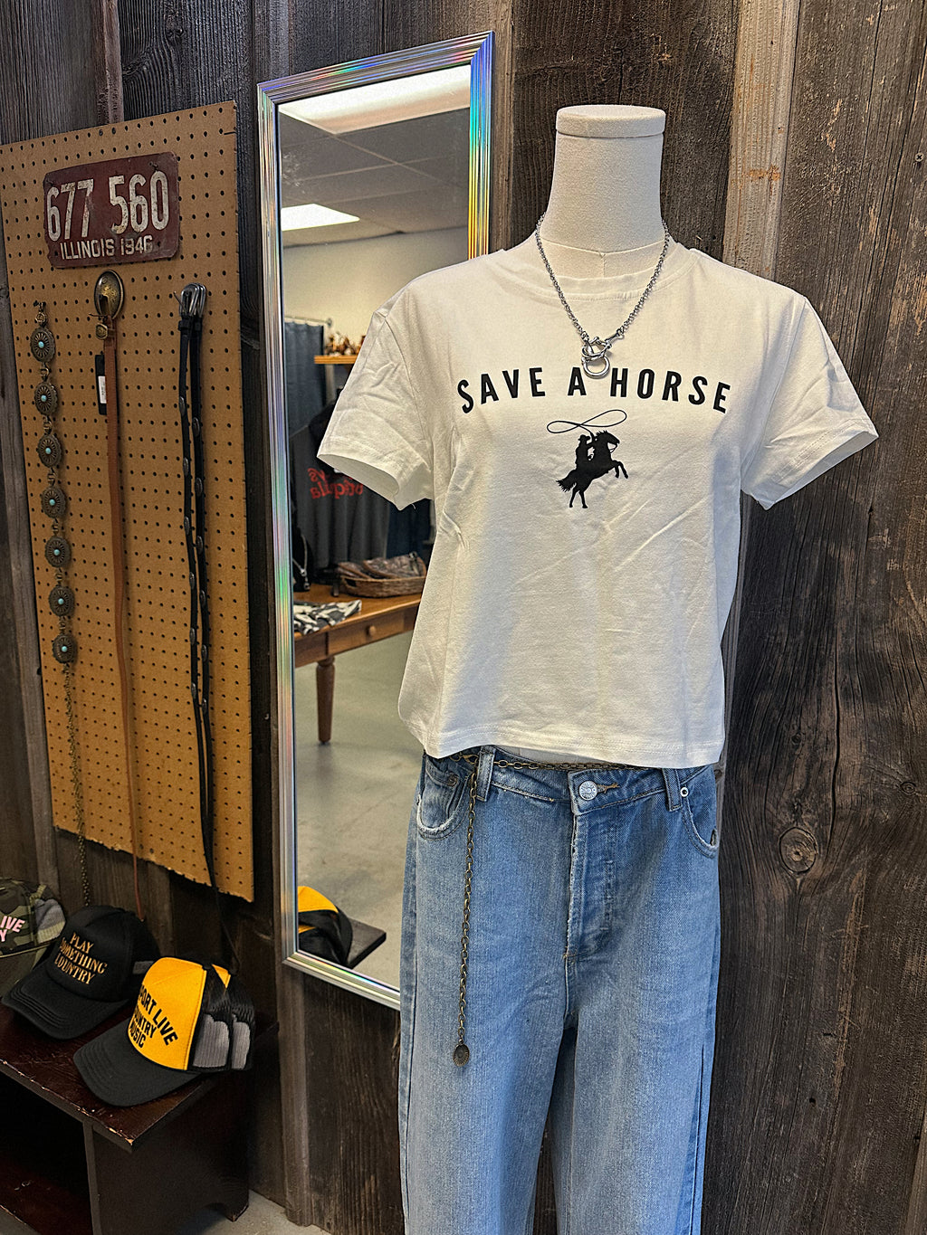 Save a Horse Stretchy Tee