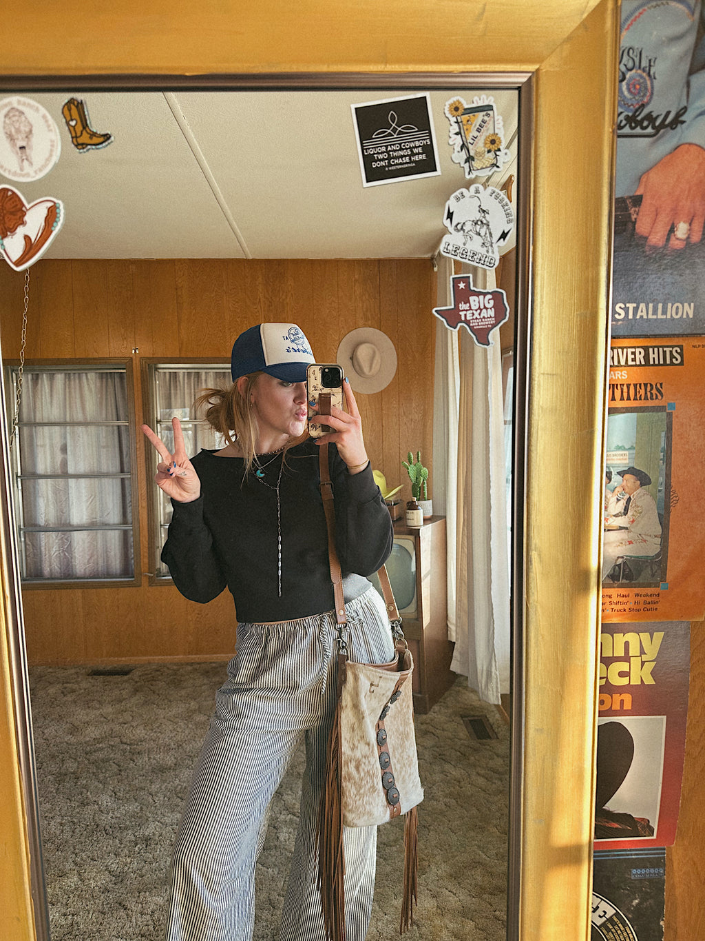 Hillbilly Hippie Striped Pants