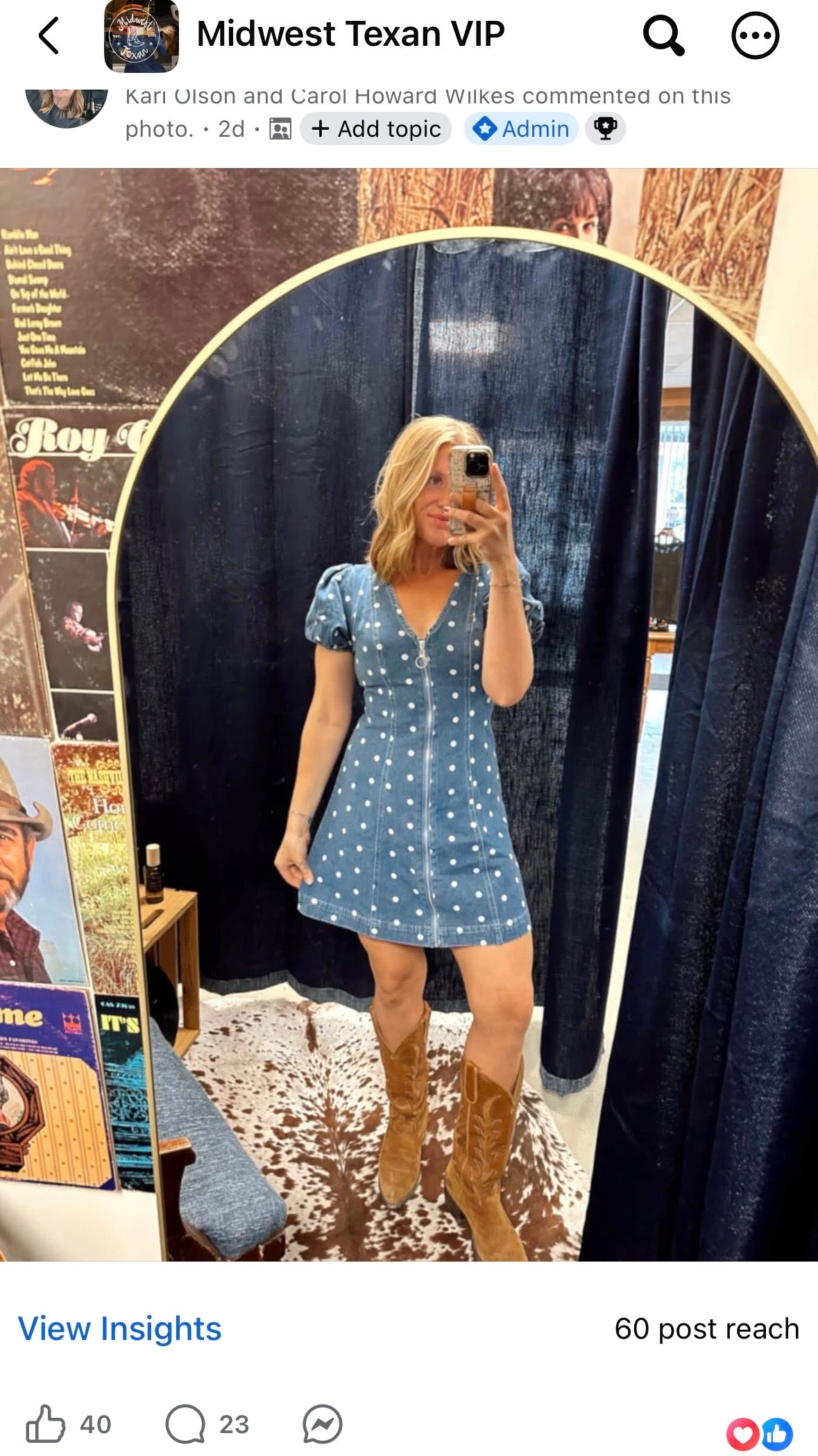 Dolly Polka Dot Dress