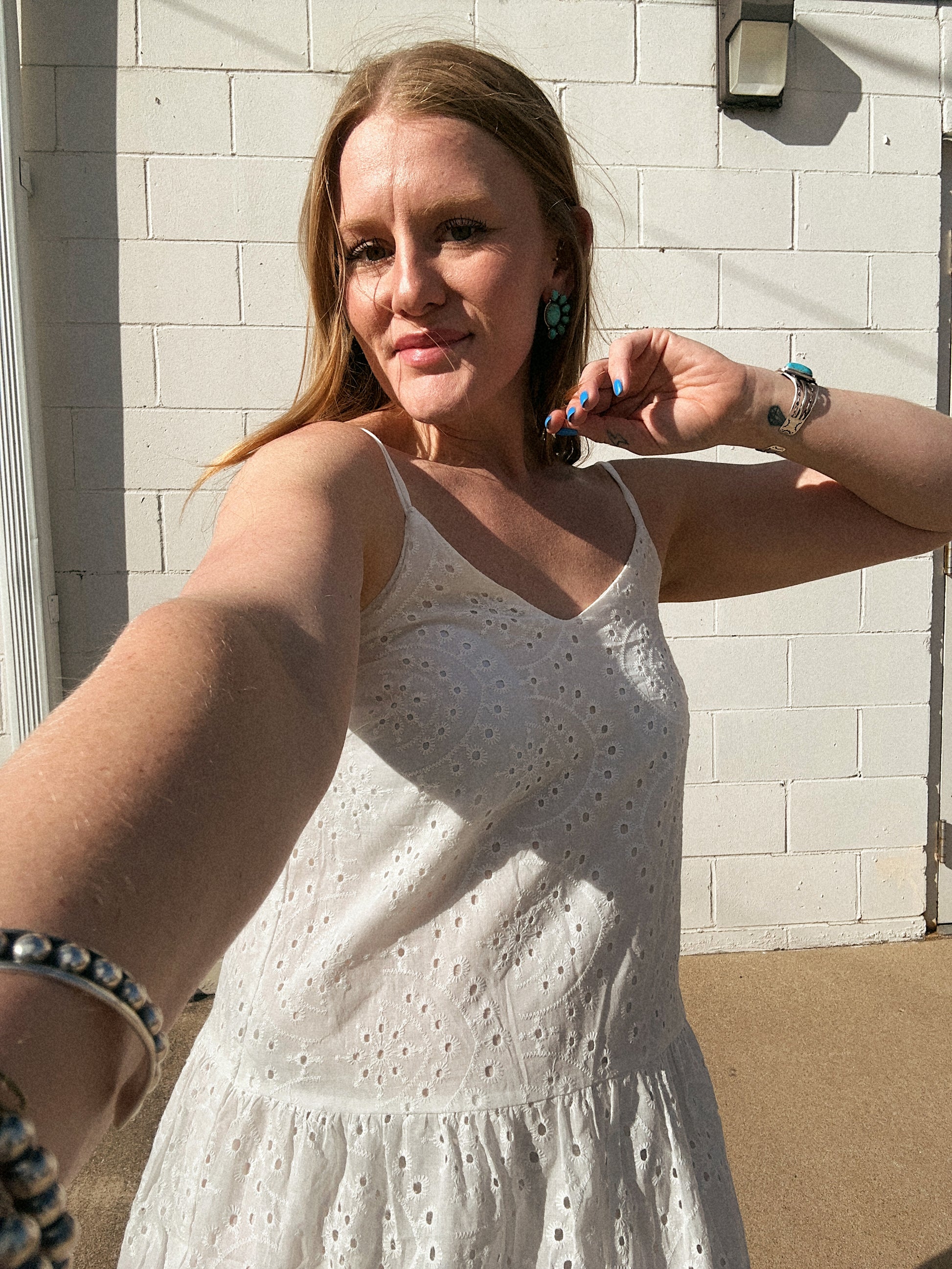 Middle of Nowhere Maxi Dress (WHITE)