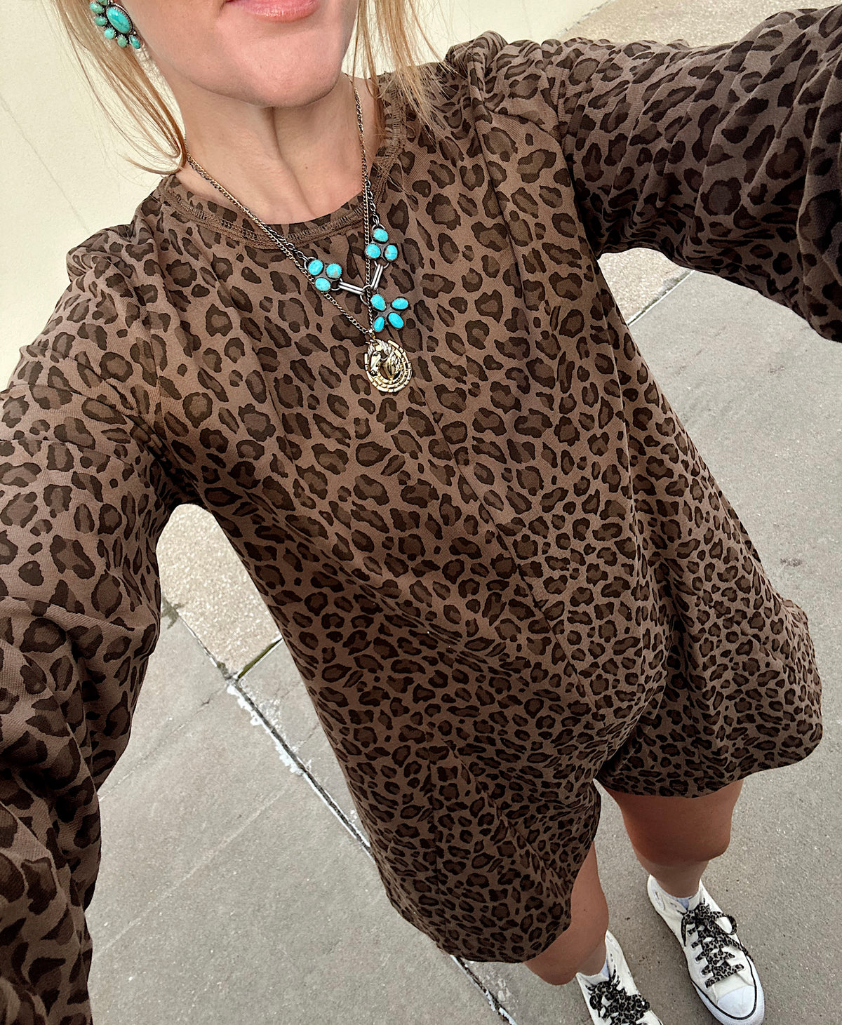 Cheetah Lounge Romper