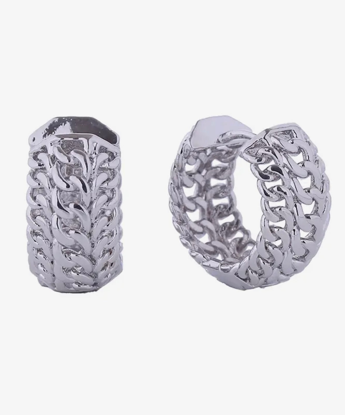 Everyday Silver Hoops