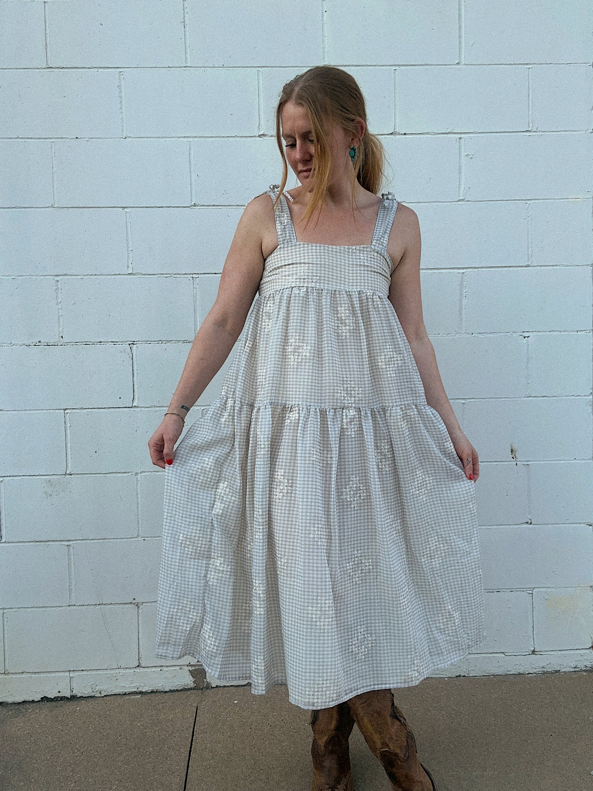 In A Field Somewhere Midi Dress