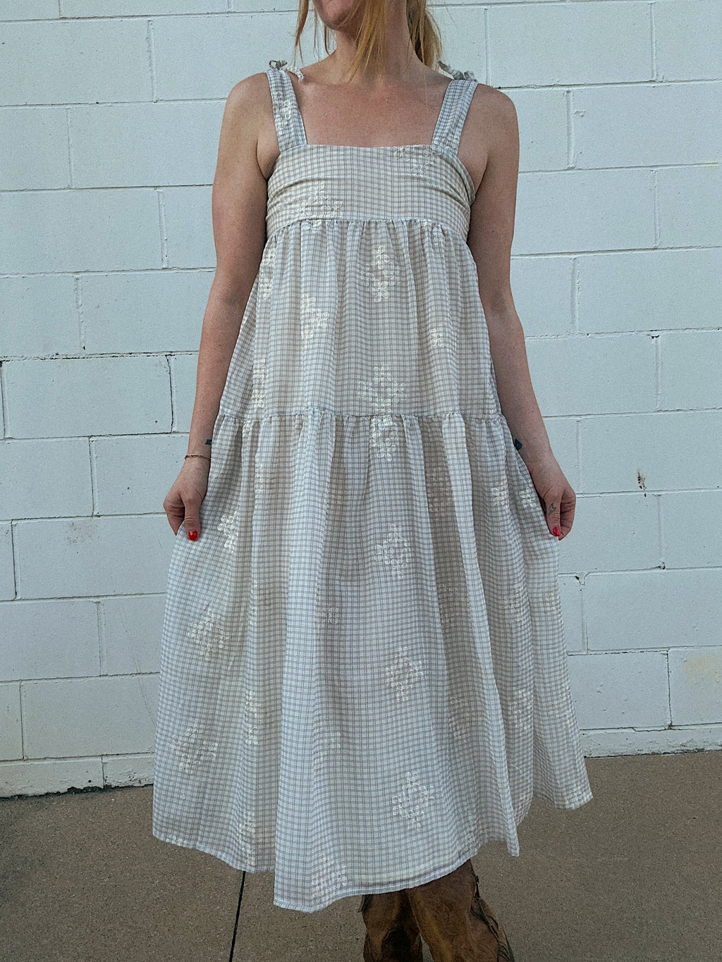 In A Field Somewhere Midi Dress