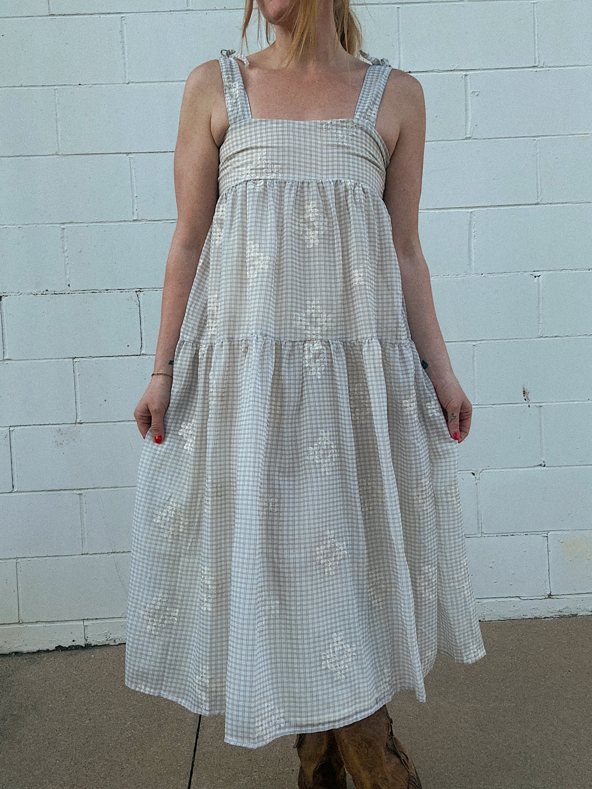 In A Field Somewhere Midi Dress