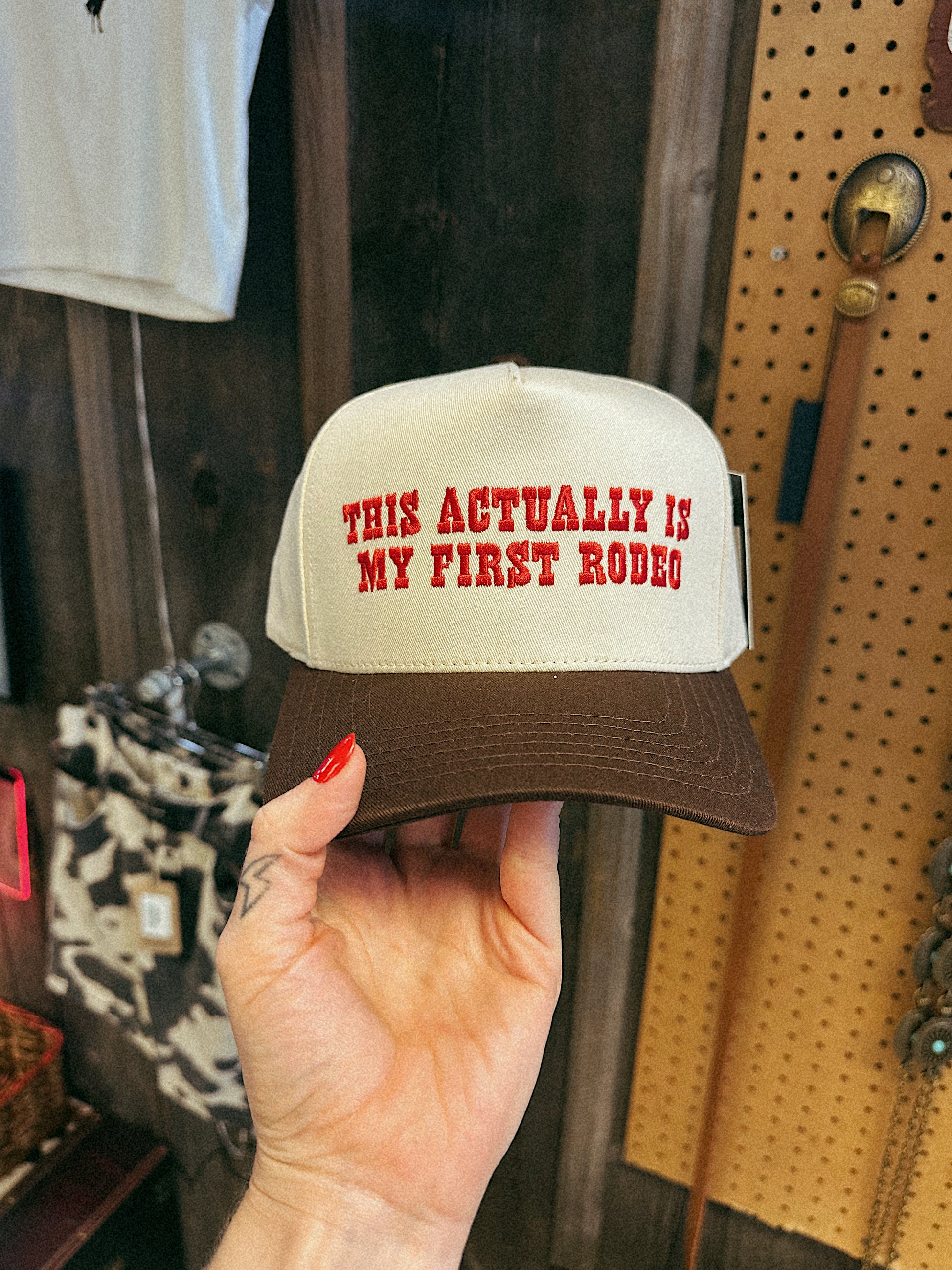 My First Rodeo Trucker Hat