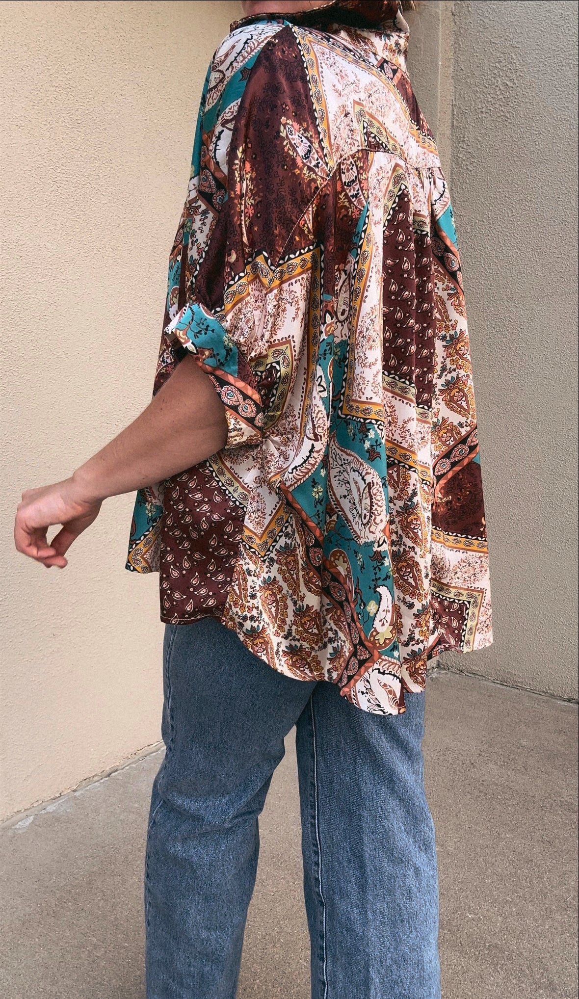 Wild As You paisley tunic