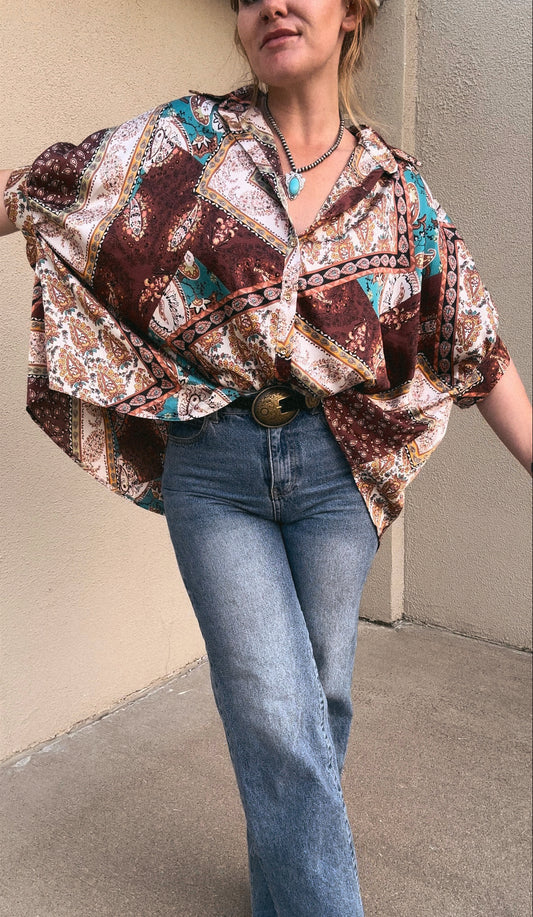 Wild As You paisley tunic