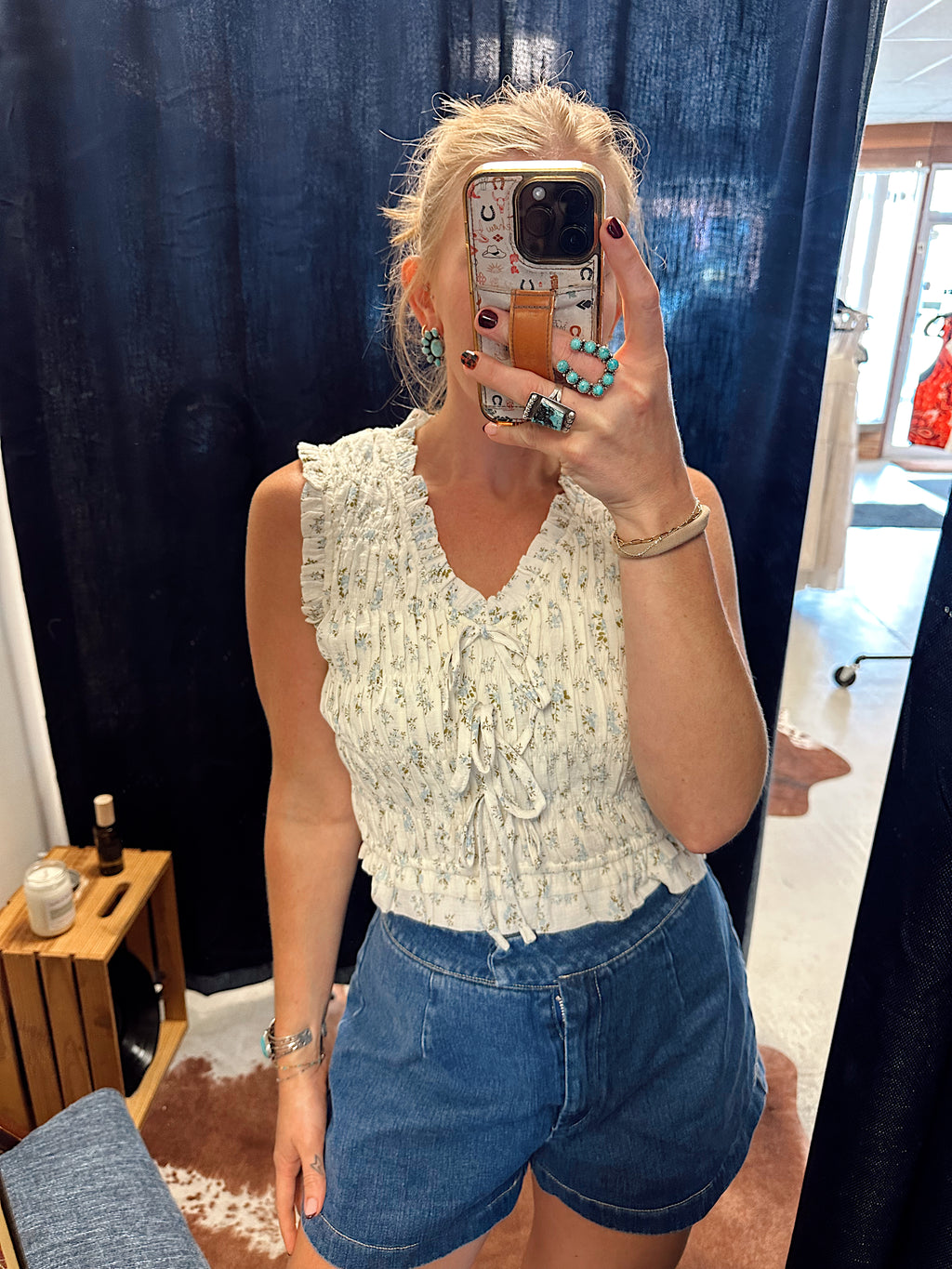 Daisy Floral Tank