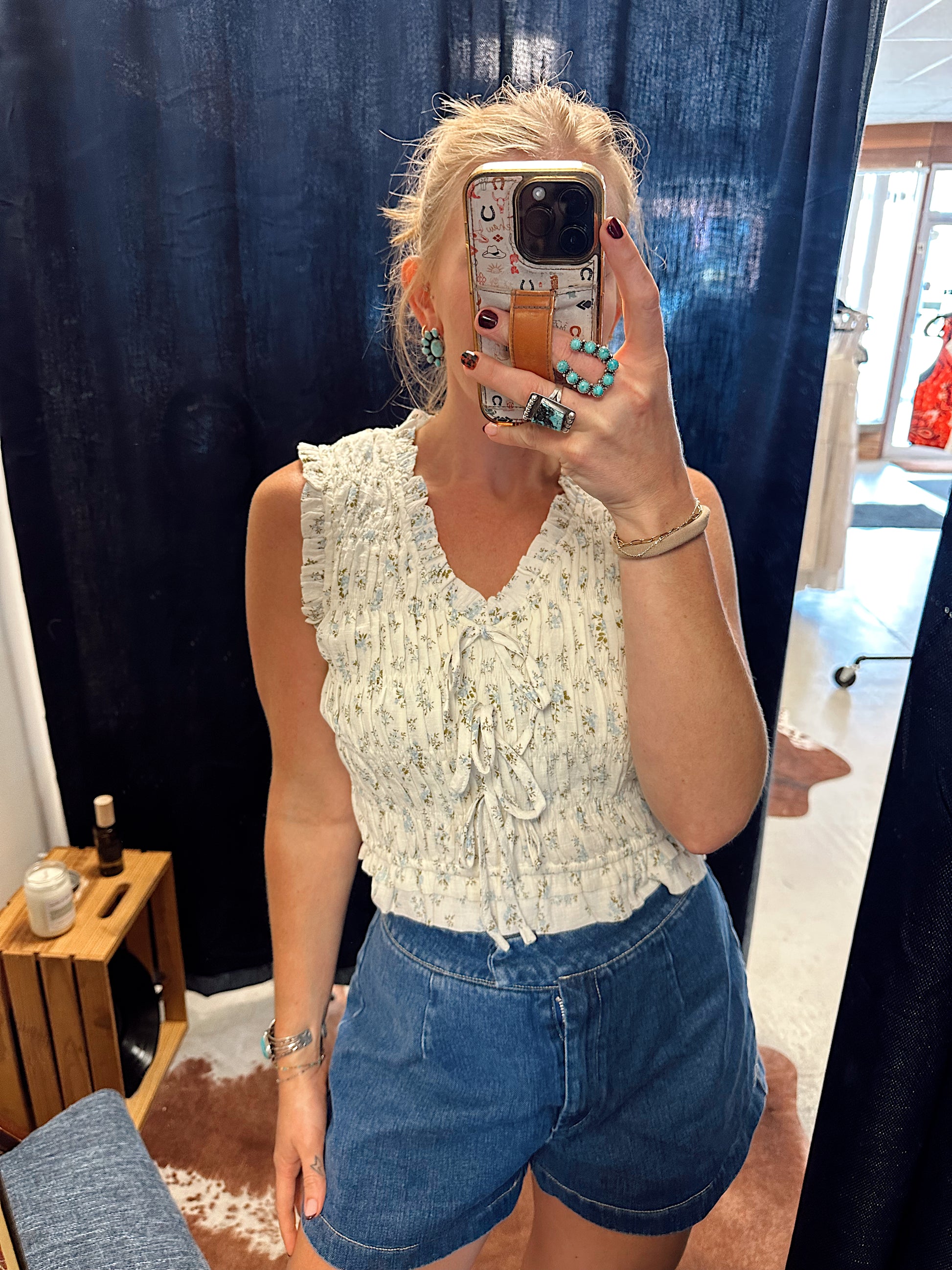Daisy Floral Tank