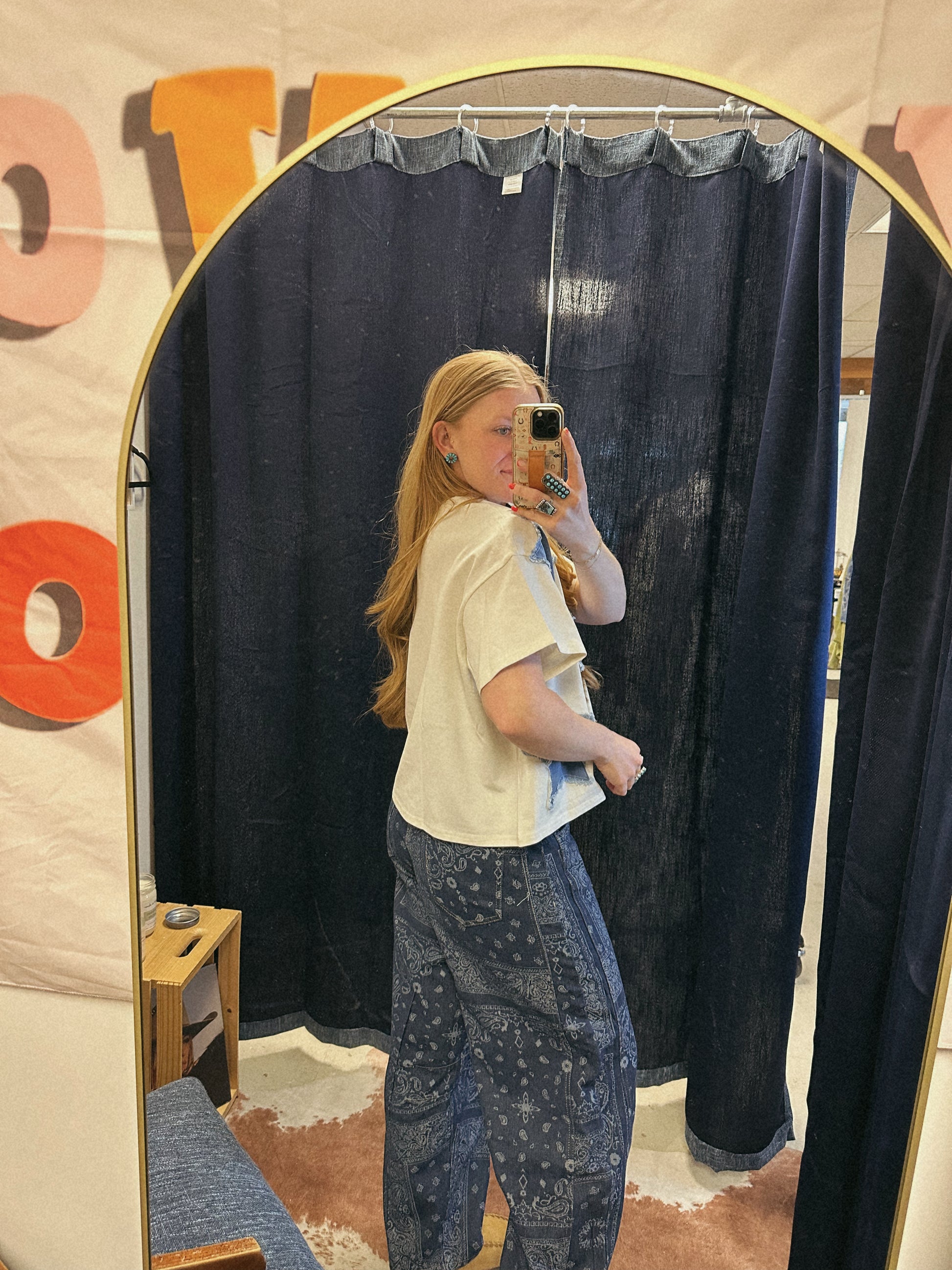 Denim Star of the Show Tee