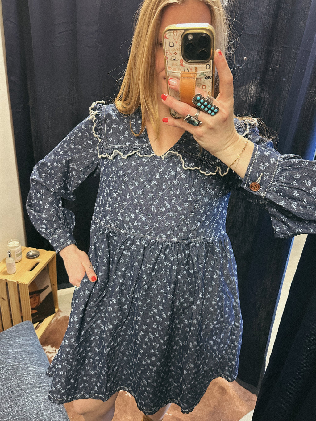 Choosin' Texas Denim Dress
