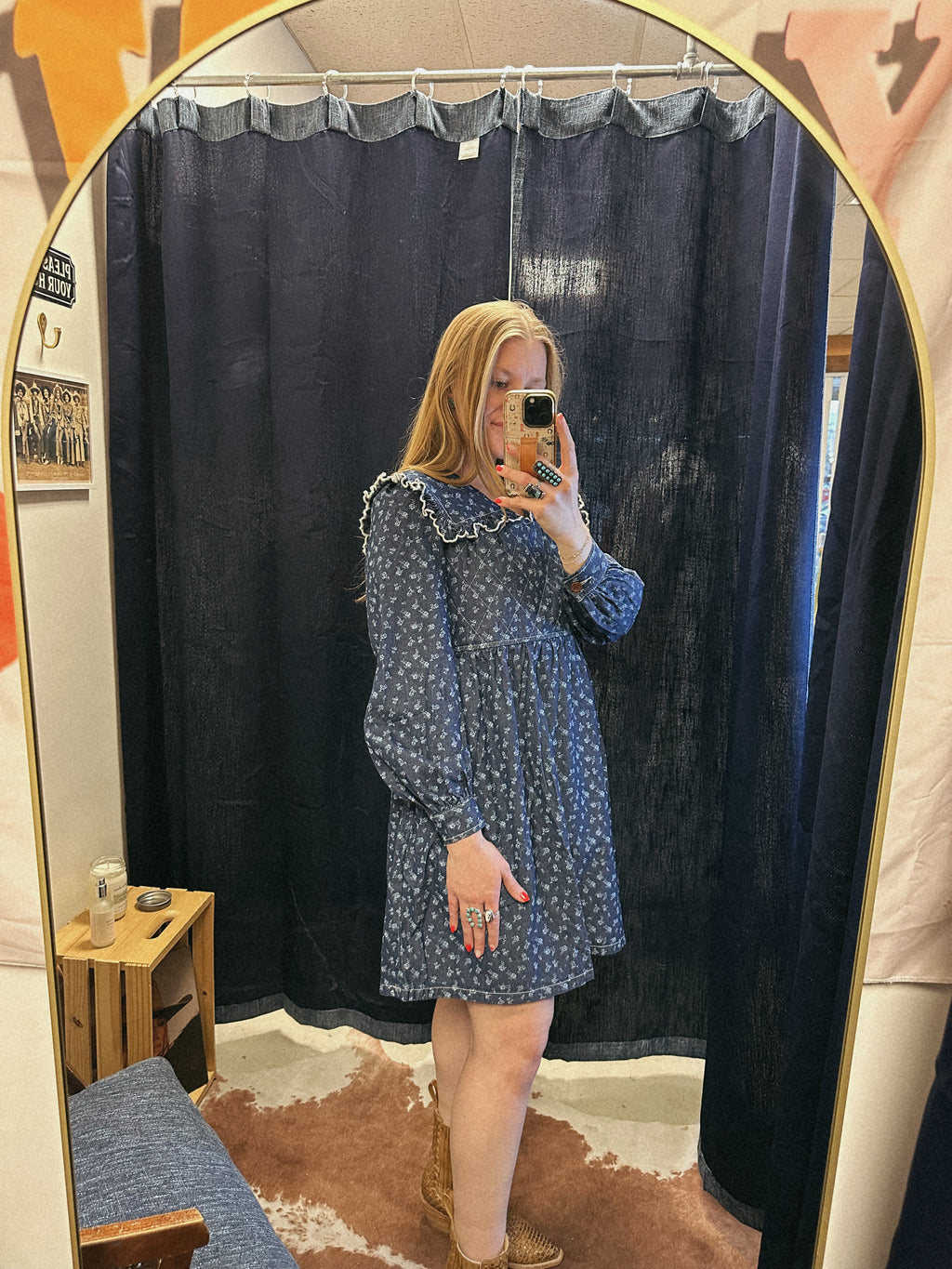 Choosin' Texas Denim Dress