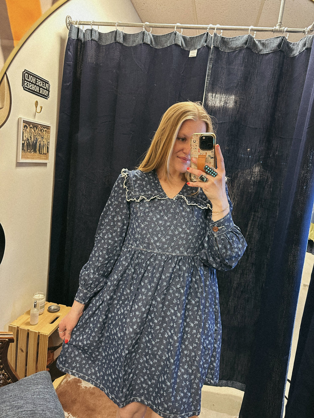 Choosin' Texas Denim Dress