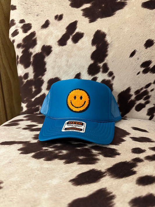 Smiley Face trucker