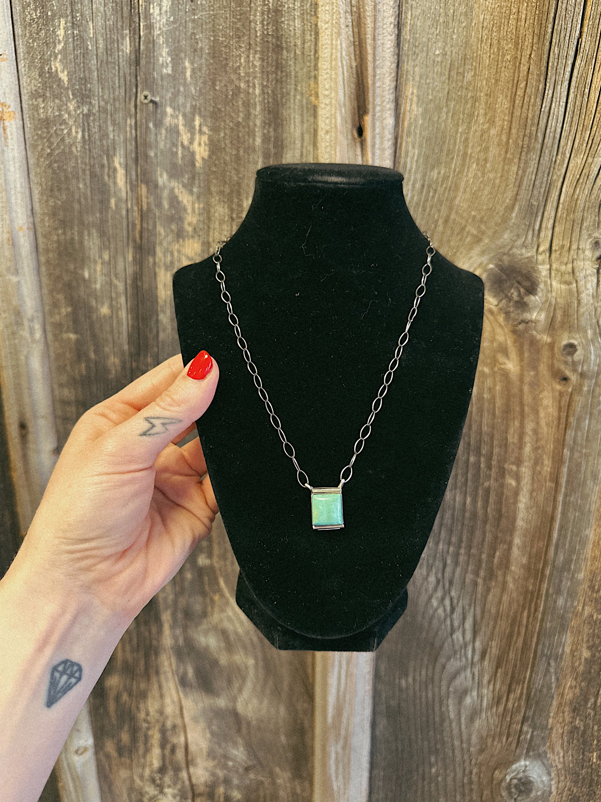 Royston Square Necklace