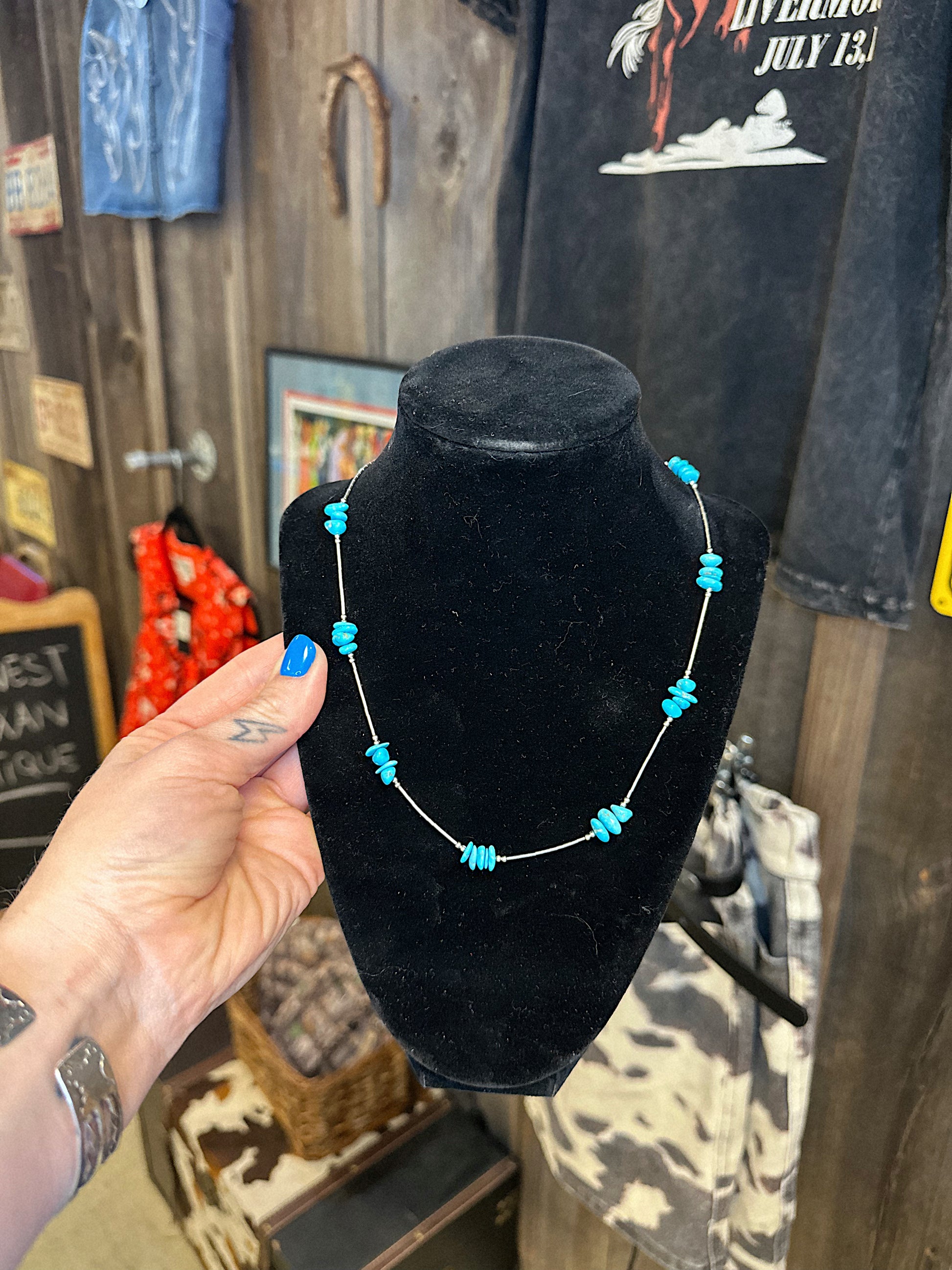 Turquoise Stones Necklaces