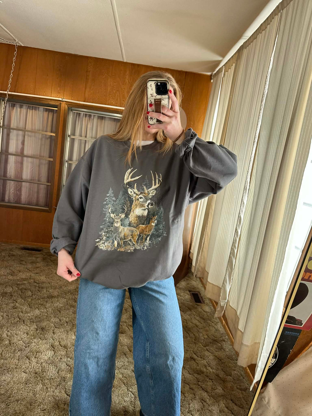 Deer Season Crewneck
