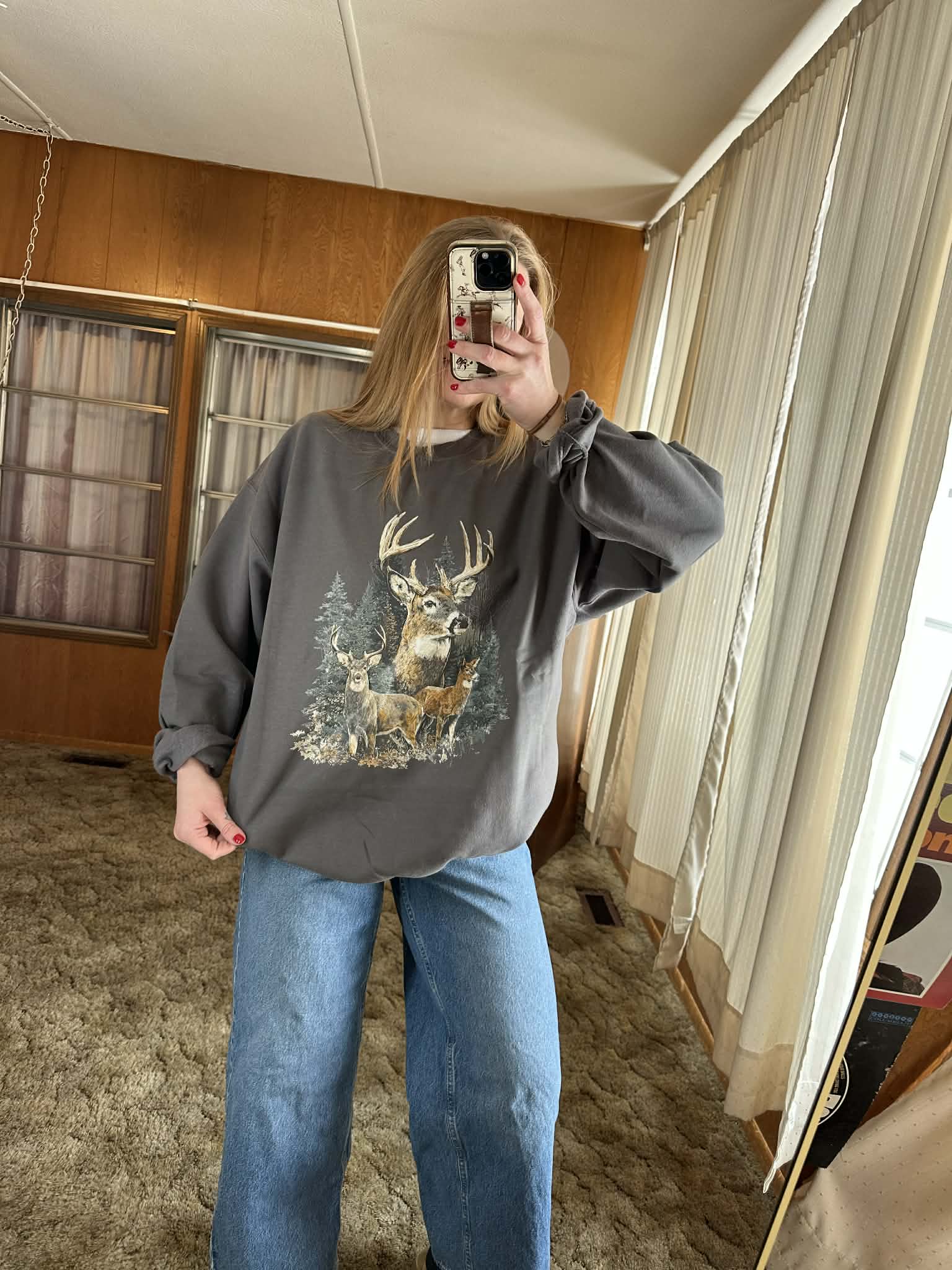 Deer Season Crewneck