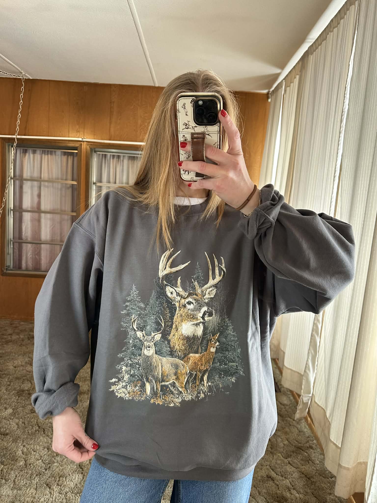 Deer Season Crewneck