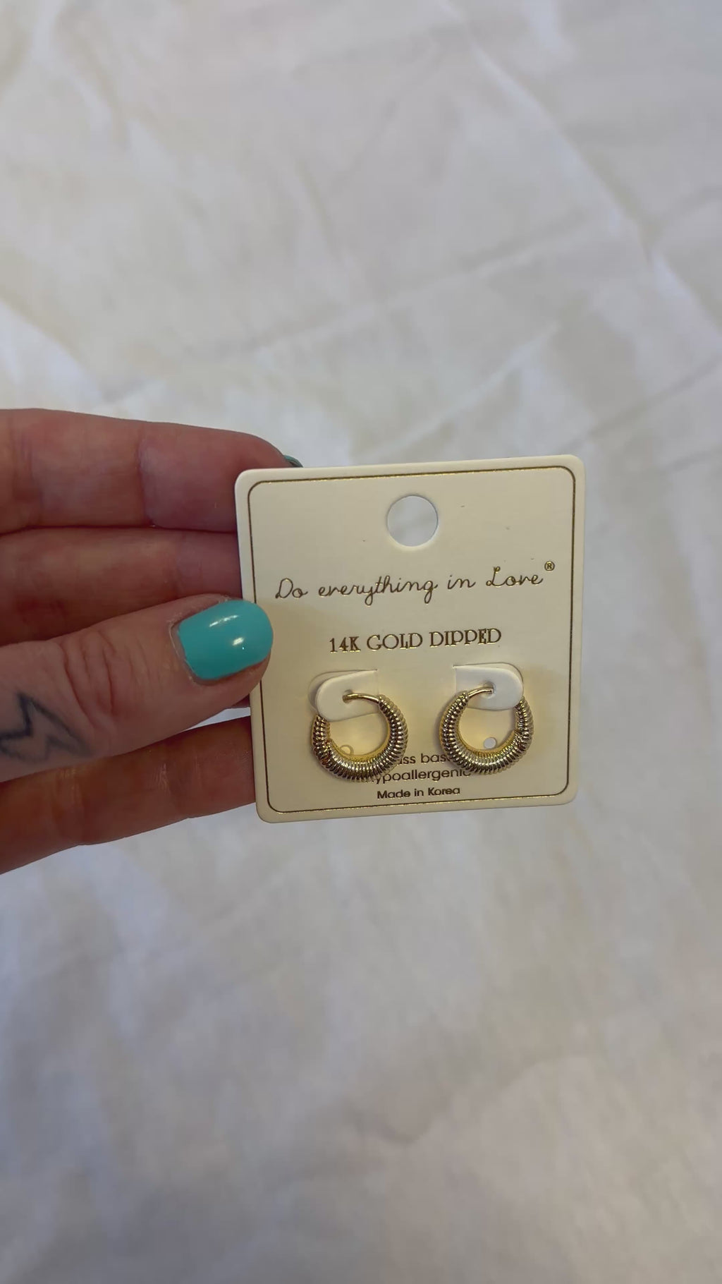 Everyday Gold Hoops (Round)