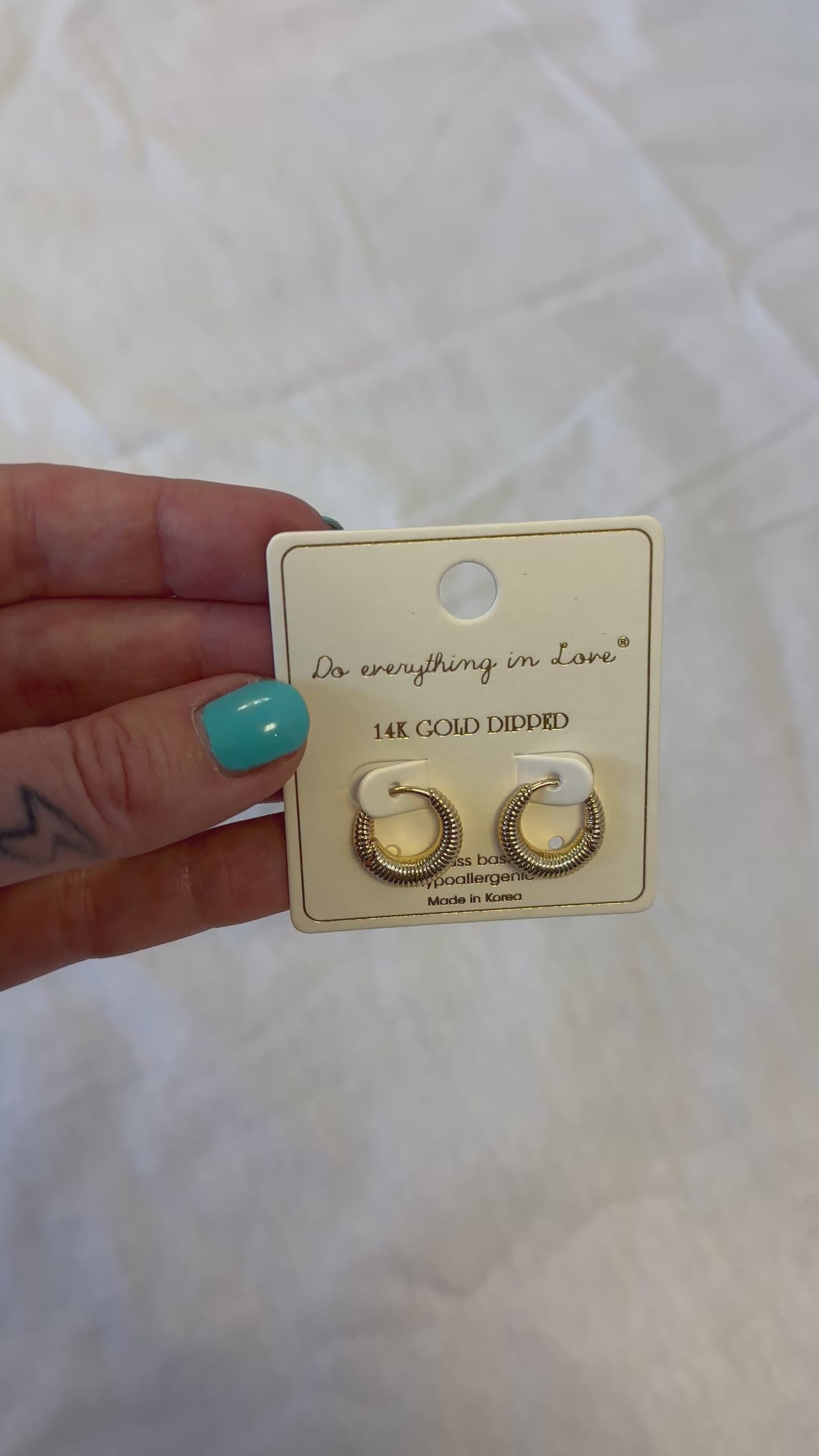Everyday Gold Hoops (Round)