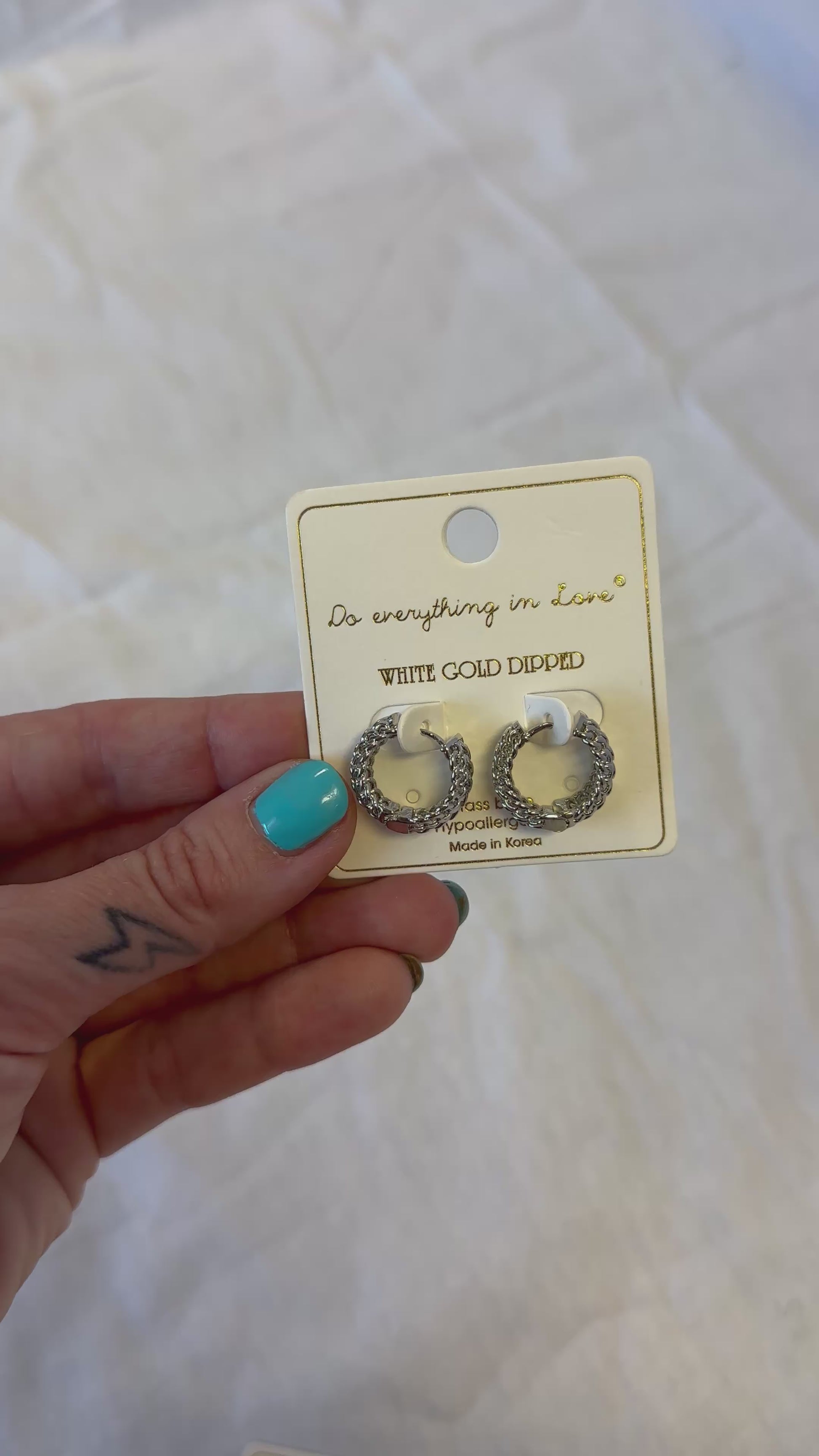 Everyday Silver Hoops