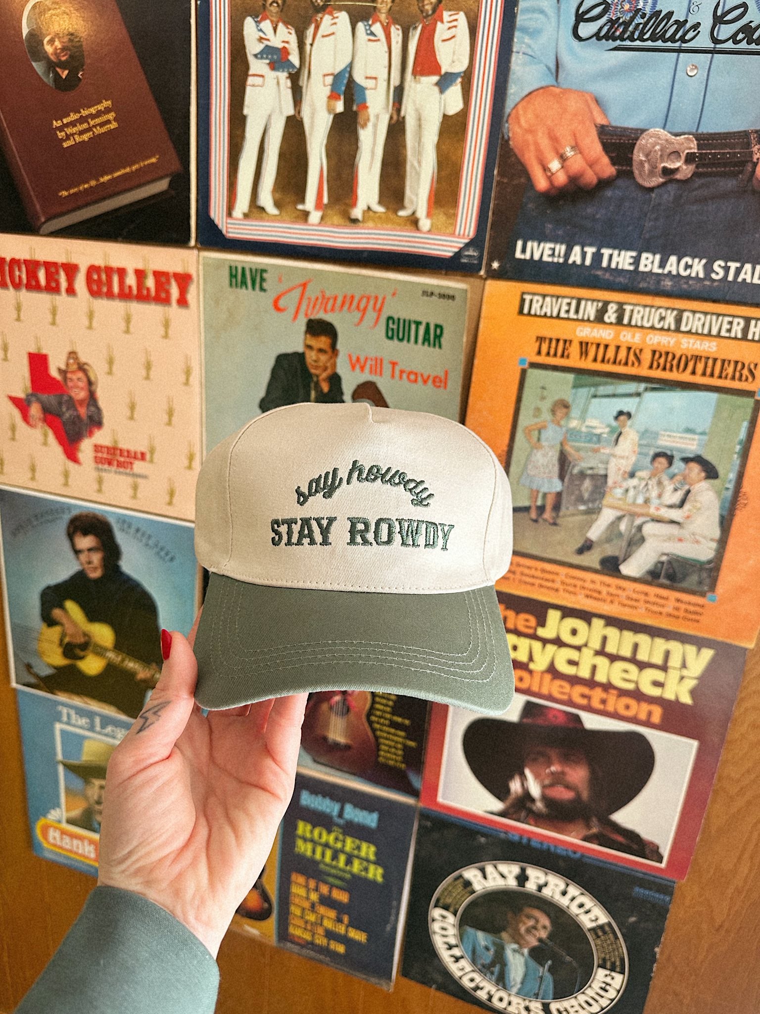 Say Howdy Stay Rowdy Trucker Hat