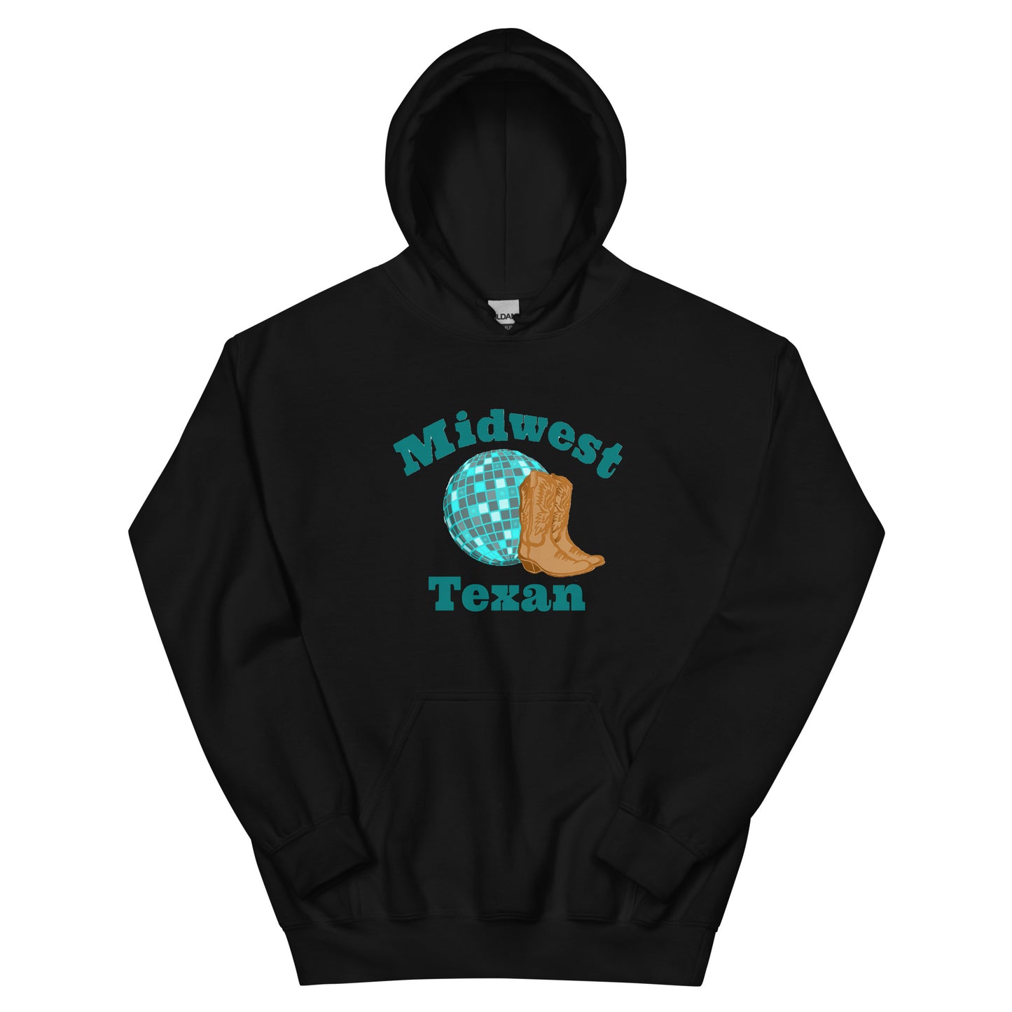 Midwest Texan logo hoodie