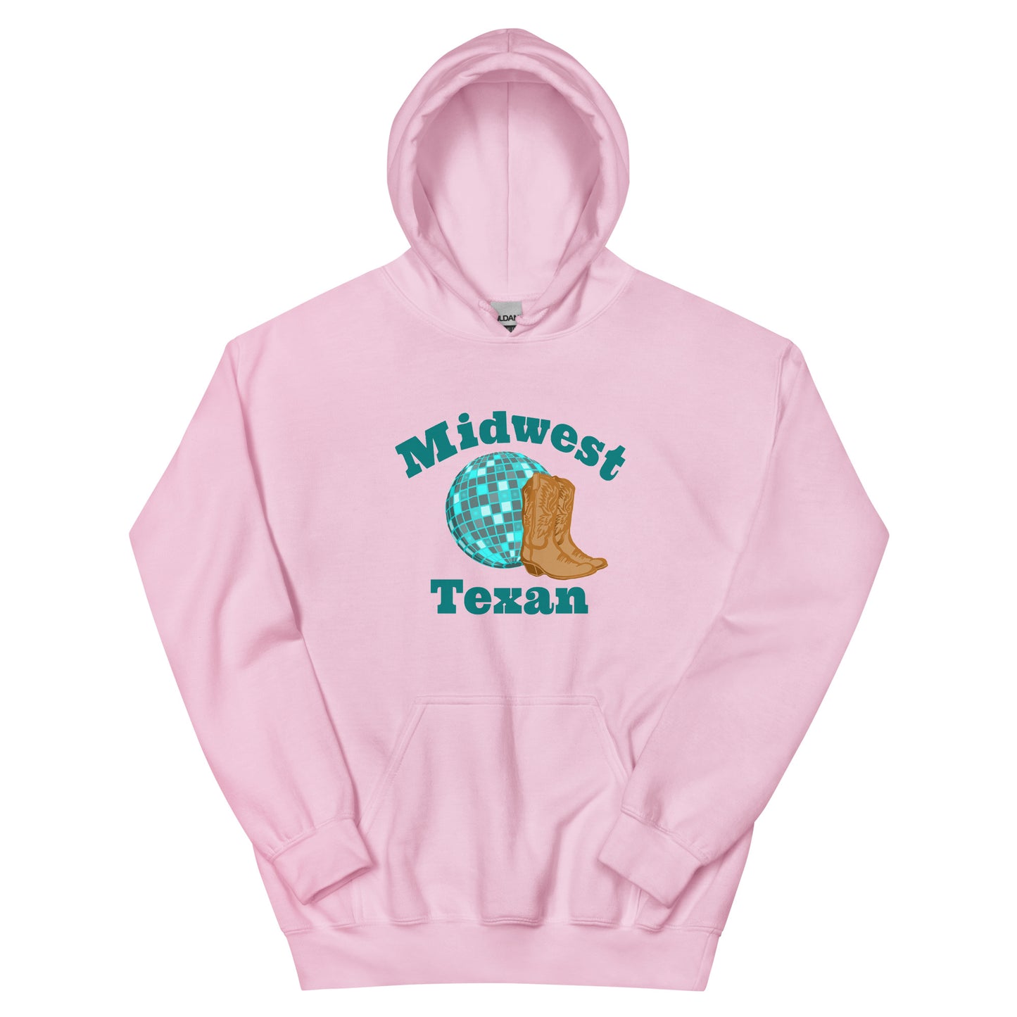 Midwest Texan logo hoodie