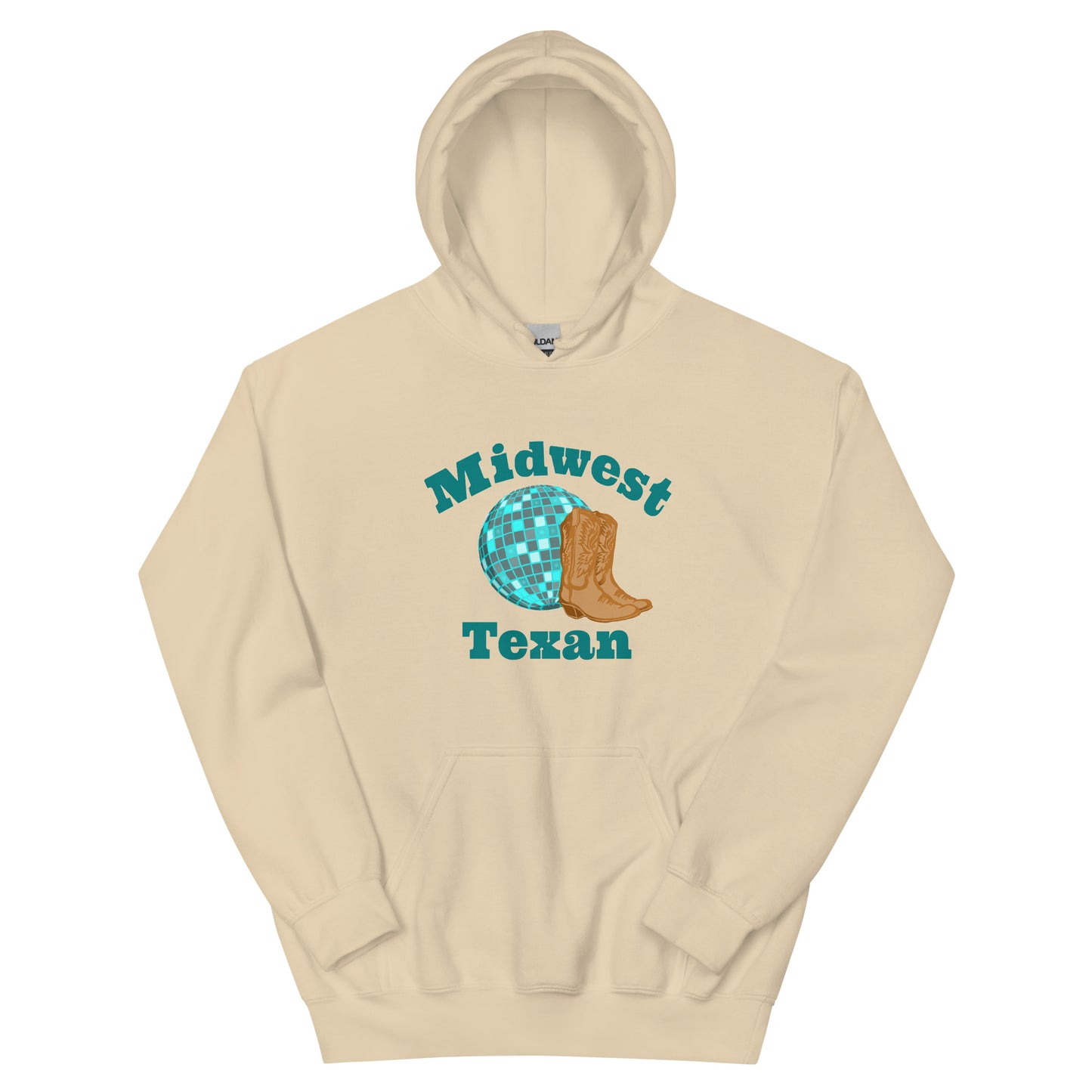 Midwest Texan logo hoodie